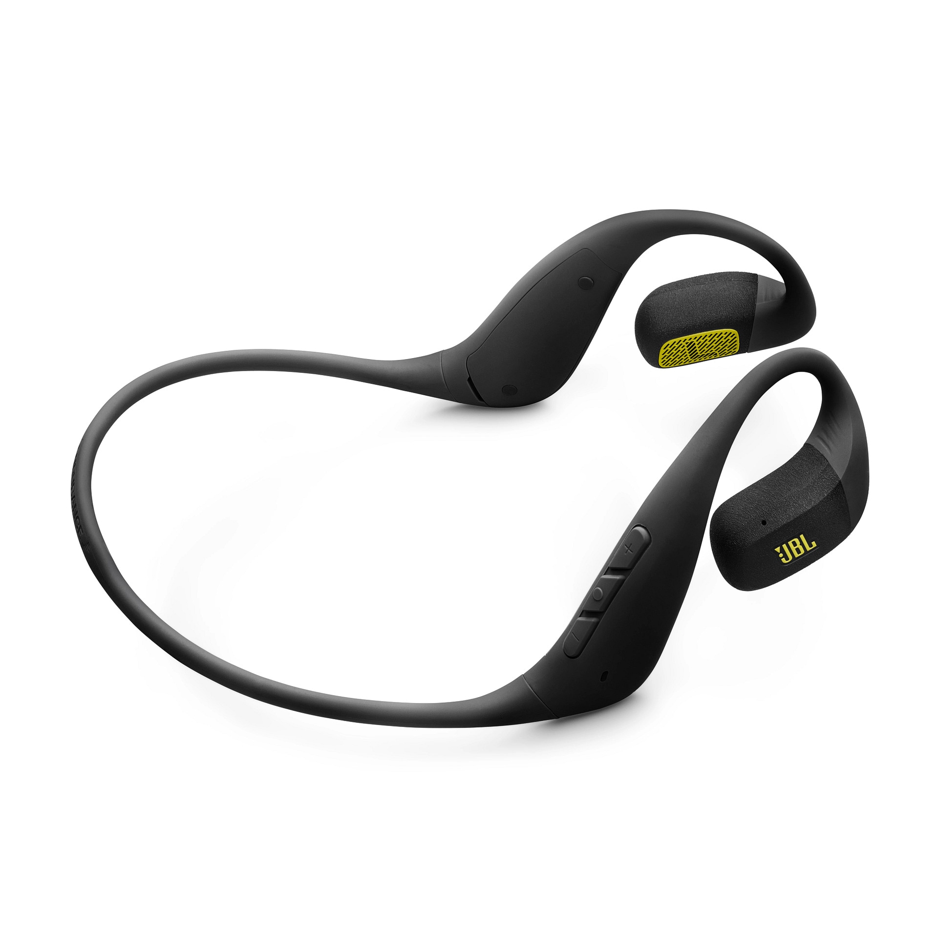 JBL Open-Ear-Kopfhörer »Endurance Pace Black/Lime« A2DP Bluetooth Freisprechfunktion | Multi-Point-Verbindung