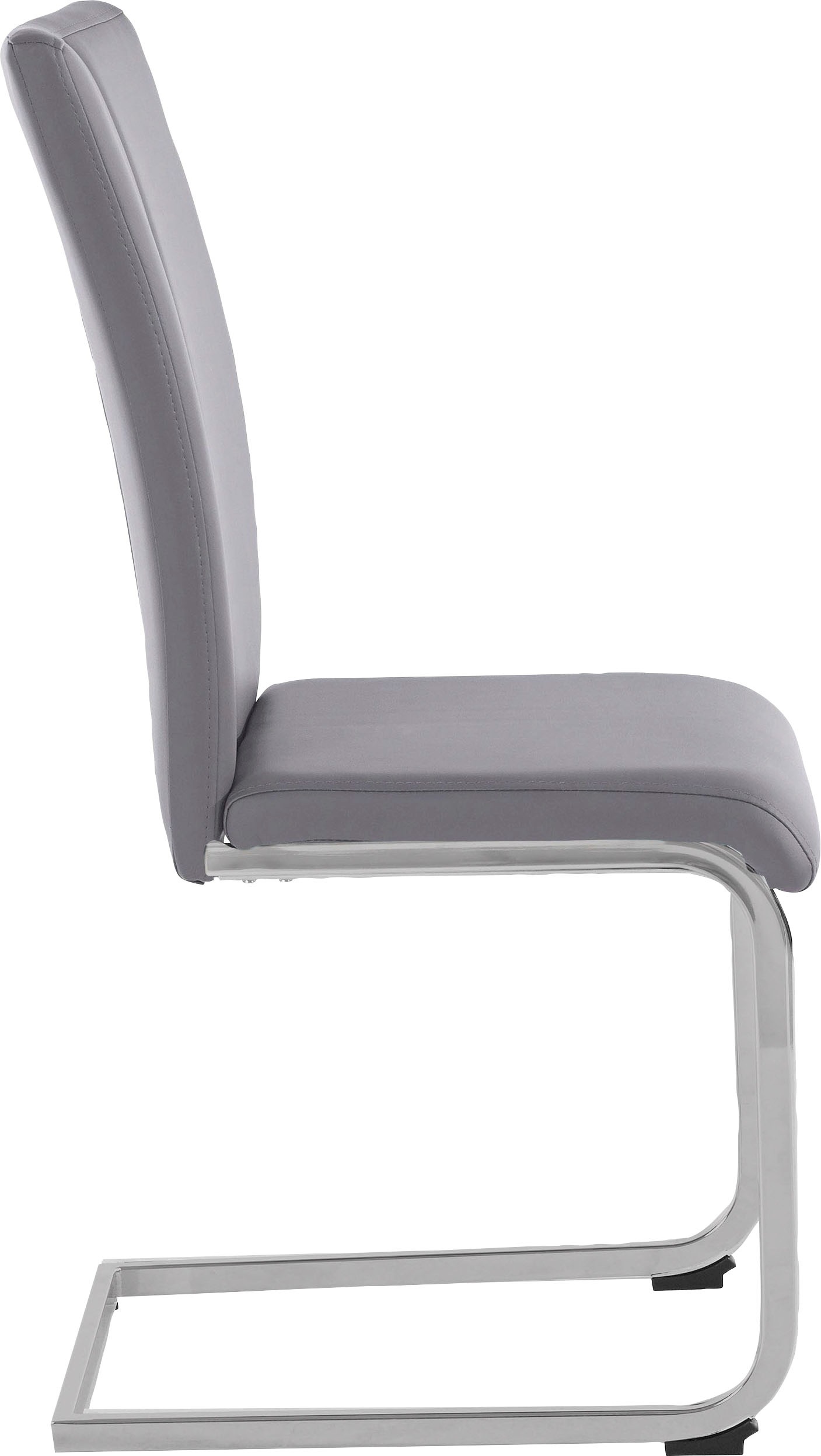 Home affaire Freischwinger »Alex« (Set) 2 Stk.Stuhl belastbar bis 120 Kg, Gestell im Chrom-Look