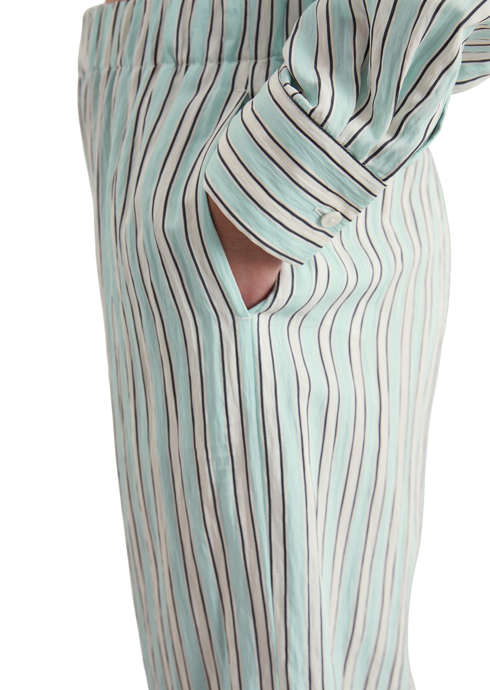 Marc O'Polo DENIM Chinohose »aus Crinkle-Viskose-Mix«