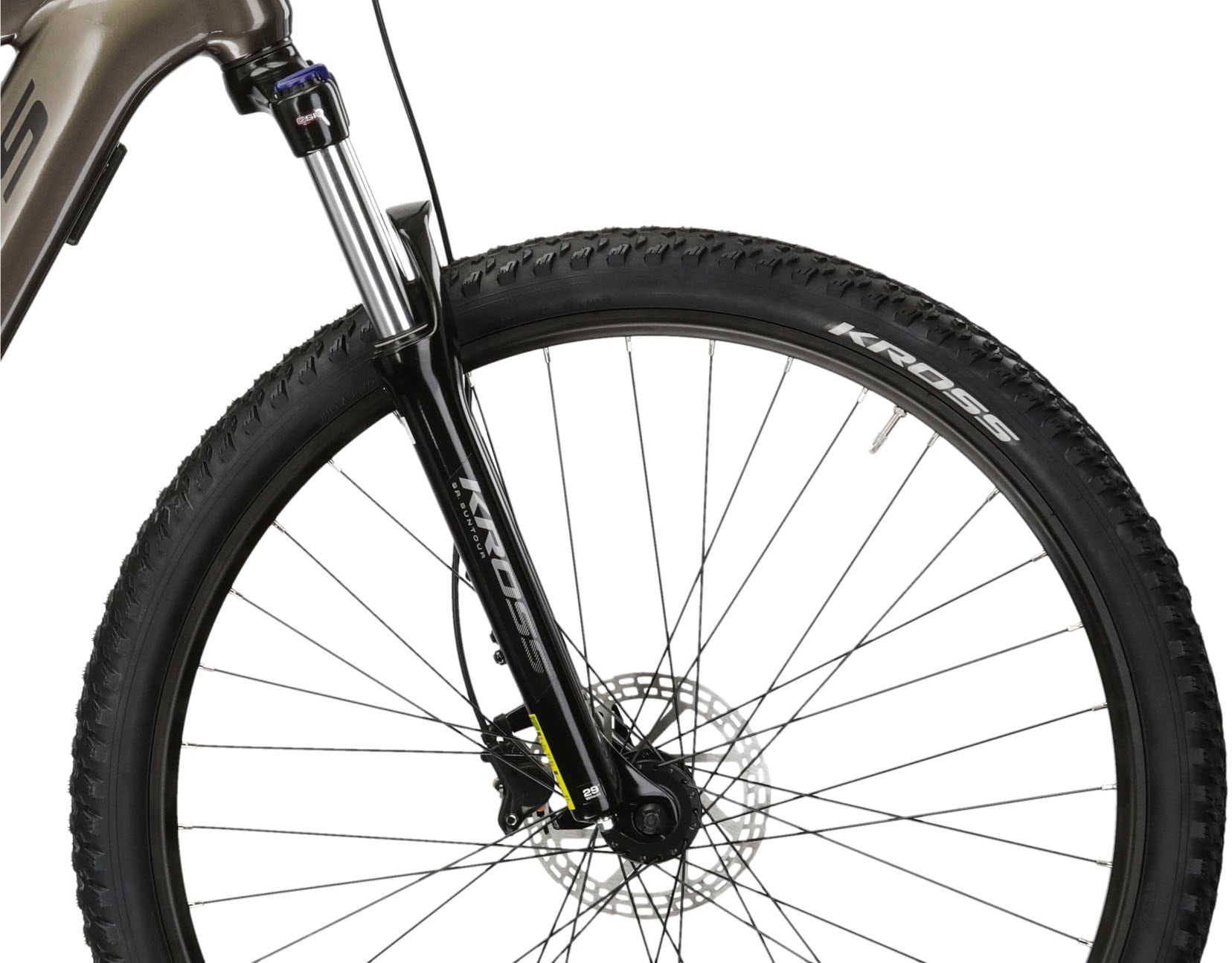 Kross E-Bike »KROSS E-MTB Hexagon Boost 2.0 29" braun«, 8 Gang, microSHIFT, ACOLYTE M5180M, Heckmotor 250 W