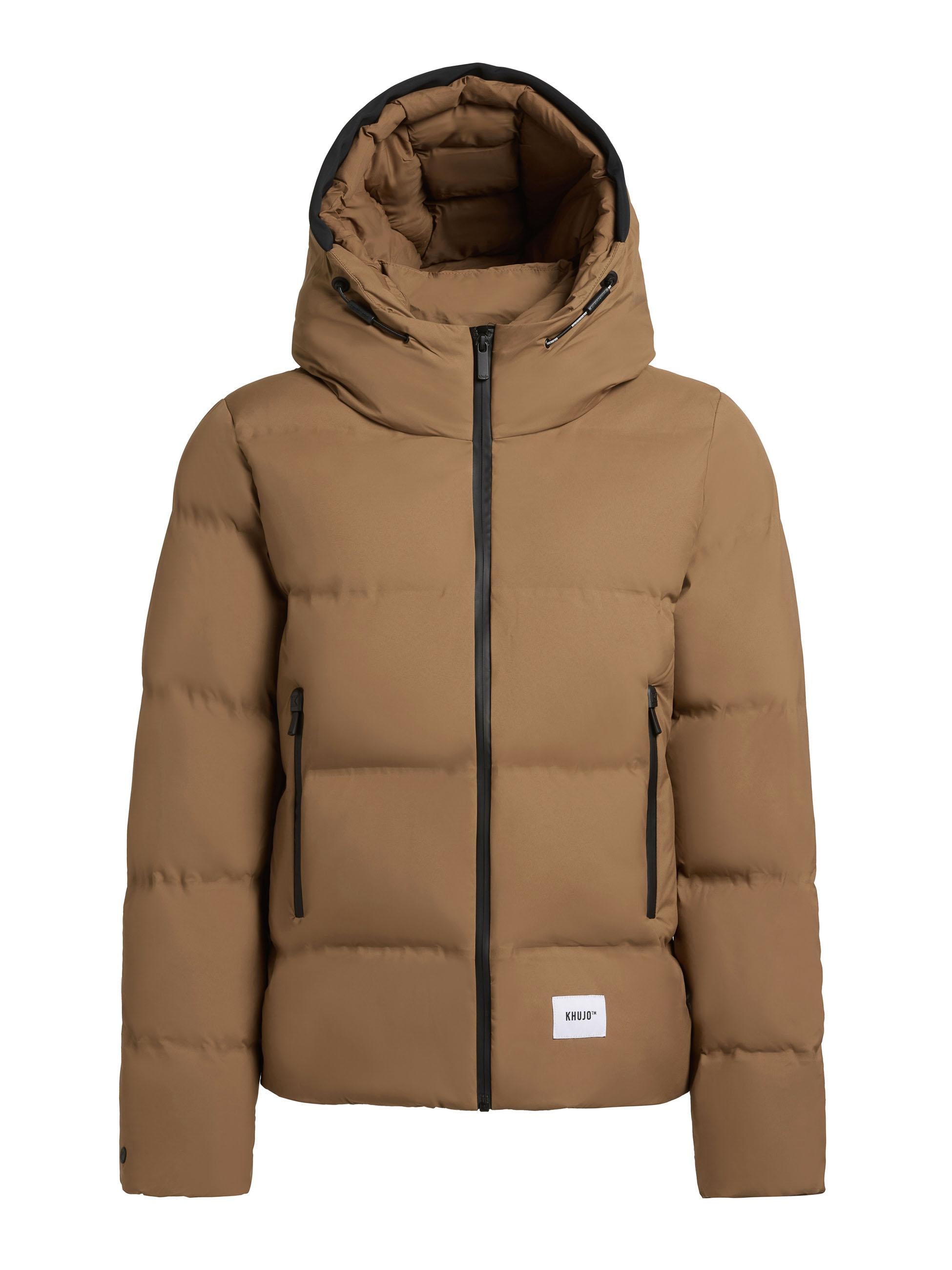 khujo Winterjacke »Liev-YM«, mit Kapuze, Warme gesteppte Damen Kapuzenjacke