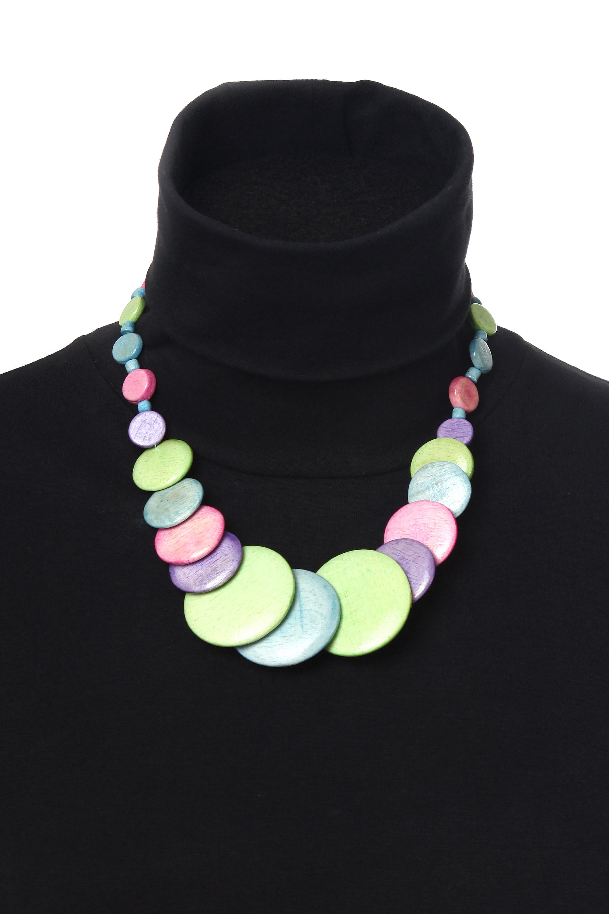 COLLEZIONE ALESSANDRO Kette mit Anhänger "Gwen" mit Holzscheiben günstig online kaufen