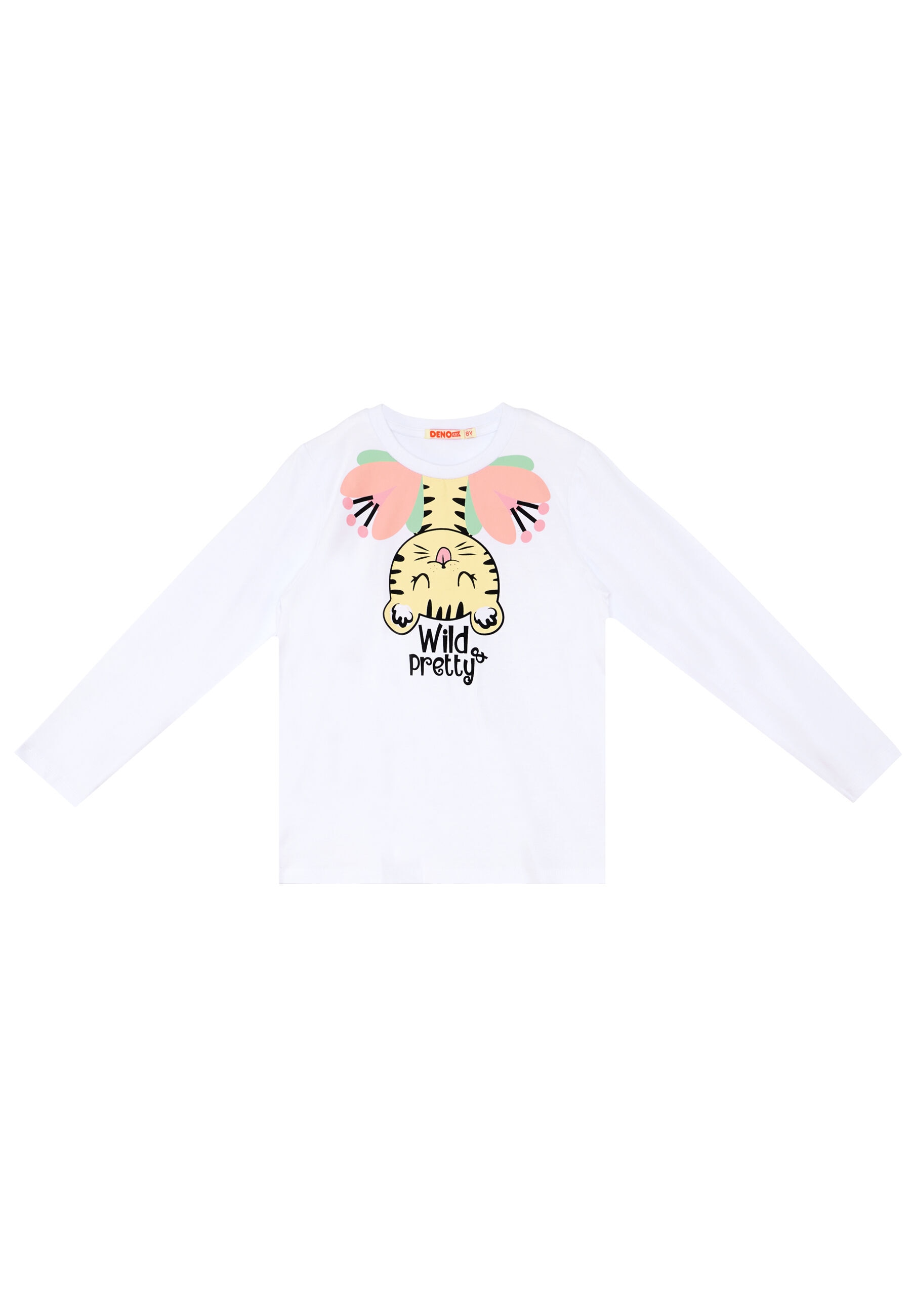 Denokids Hausanzug »Fancy Leo«, (2 tlg.), mit Tier-Motiv