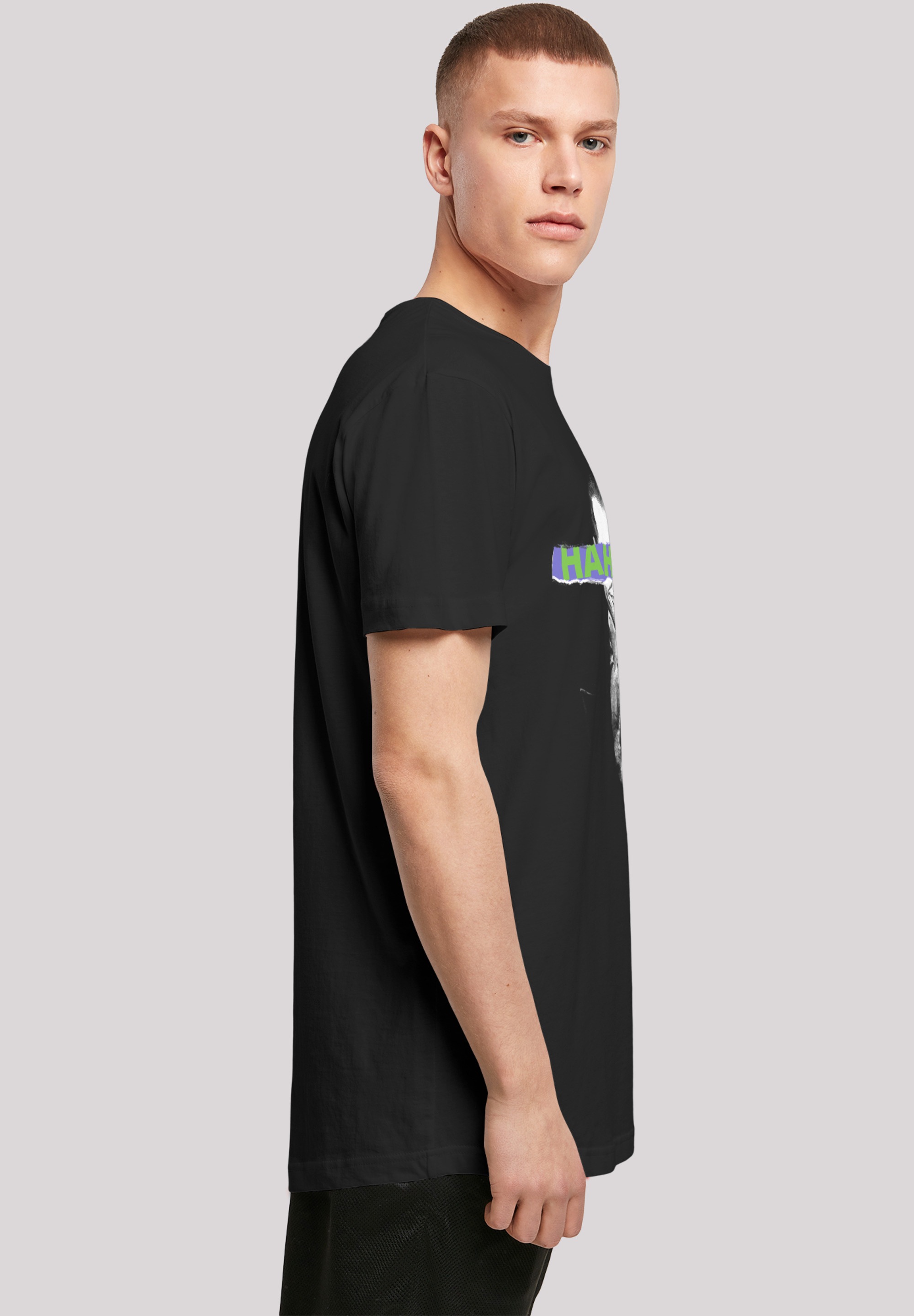 F4NT4STIC T-Shirt »DC Comics Batman The Joker Ha Ha Ha«, Print