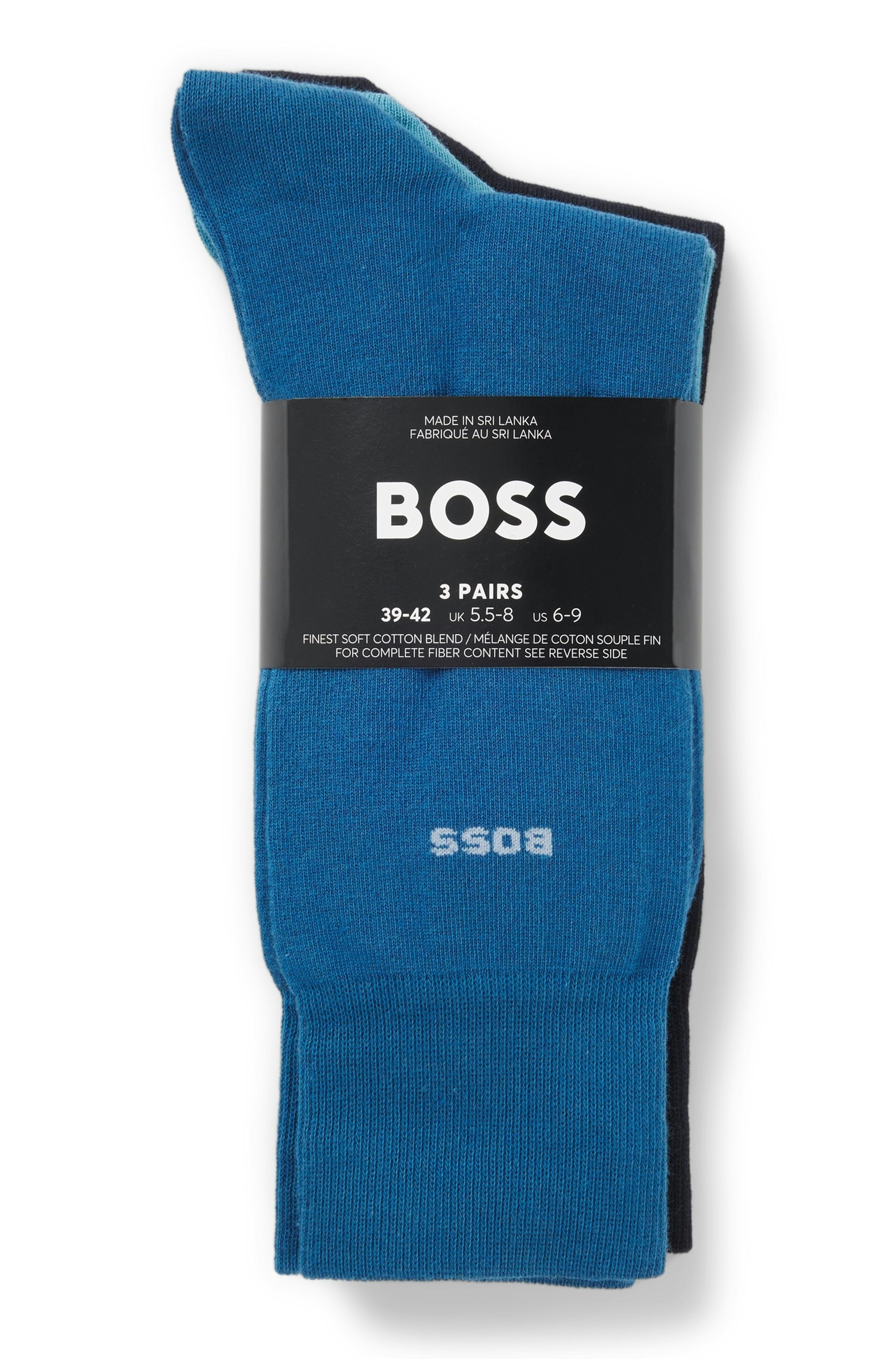 BOSS Businesssocken "3P RS Uni CC" 3 Paar tlg. mittelhoch, verstärkte Zehen günstig online kaufen