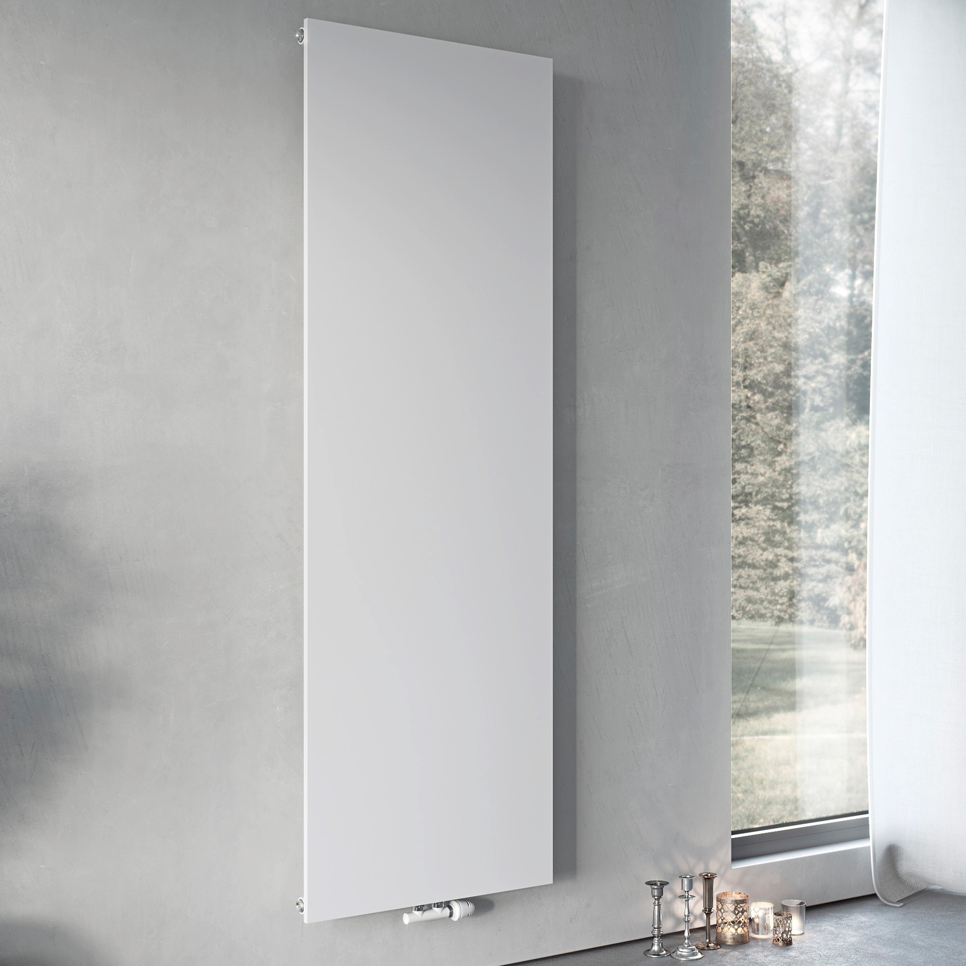 Ximax Paneelheizkörper »P1 Plan 1800 mm x 445 mm«, 816 Watt, Mittenanschluss, weiß