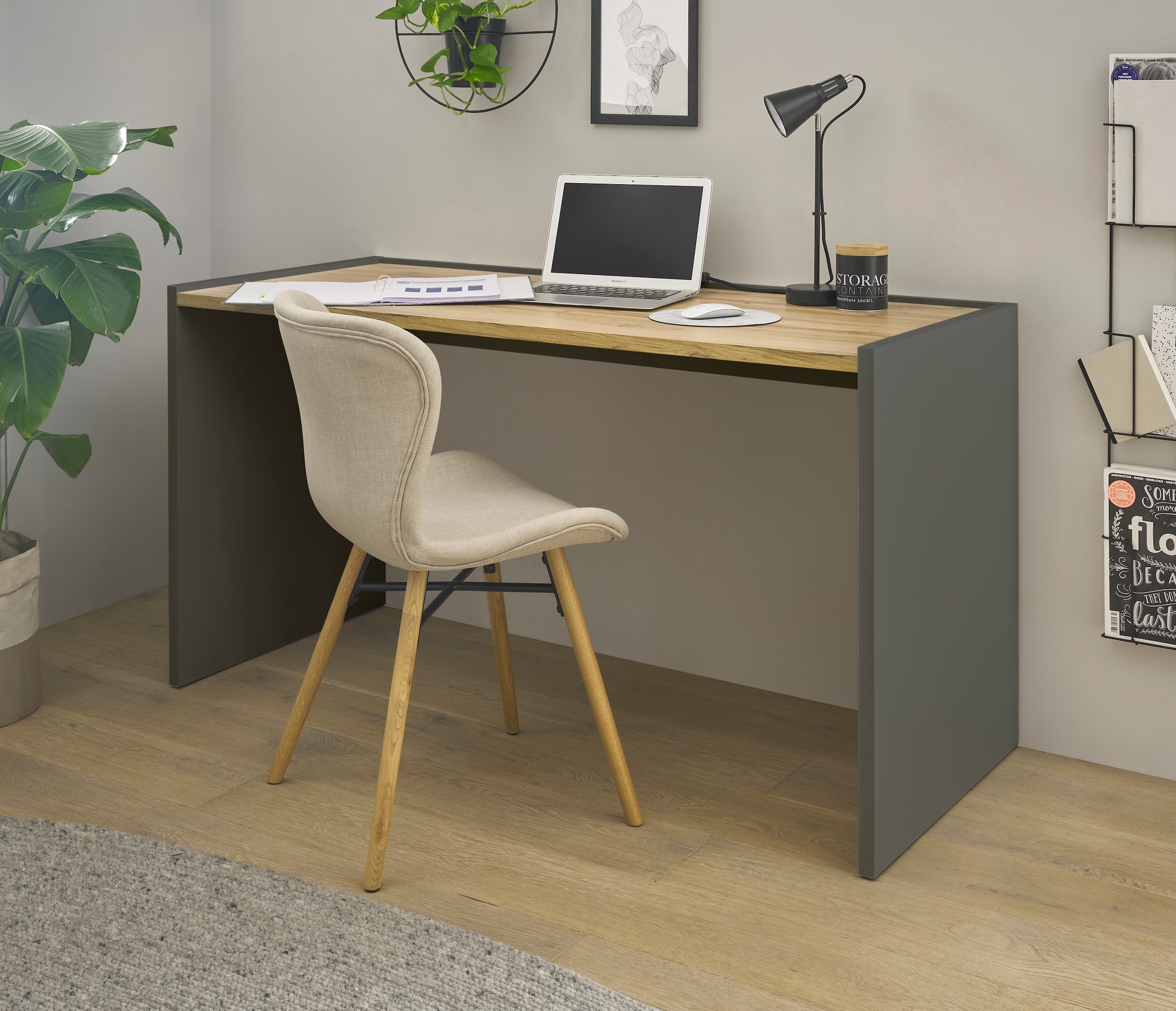 INOSIGN Schreibtisch »CiTY/GiRON«, zeitlos modern, wohnliches Home Office,  Breite 143 cm kaufen | BAUR