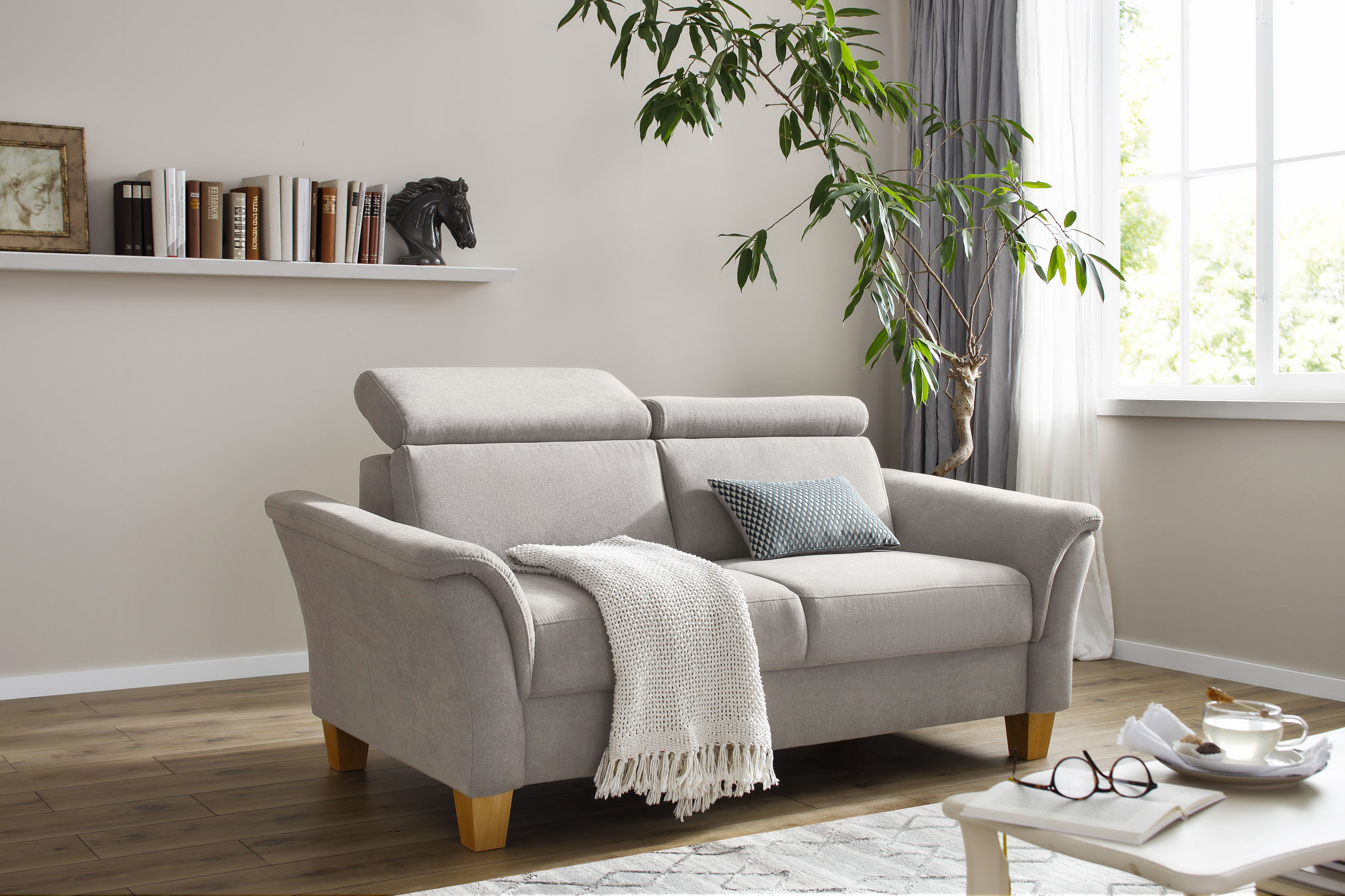OTTO home 2,5-Sitzer "Conville" inkl. Kopfteilverstellung
