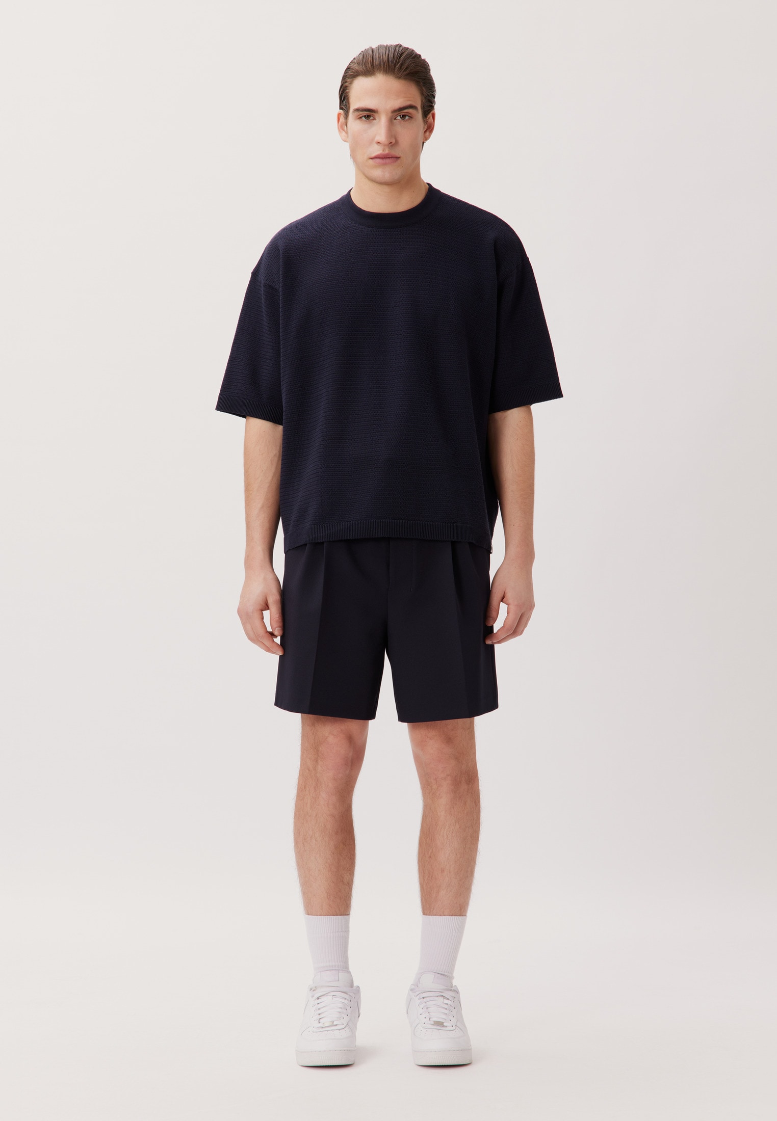 studio seidensticker T-Shirt "Studio" 1/2 Rundhals Uni