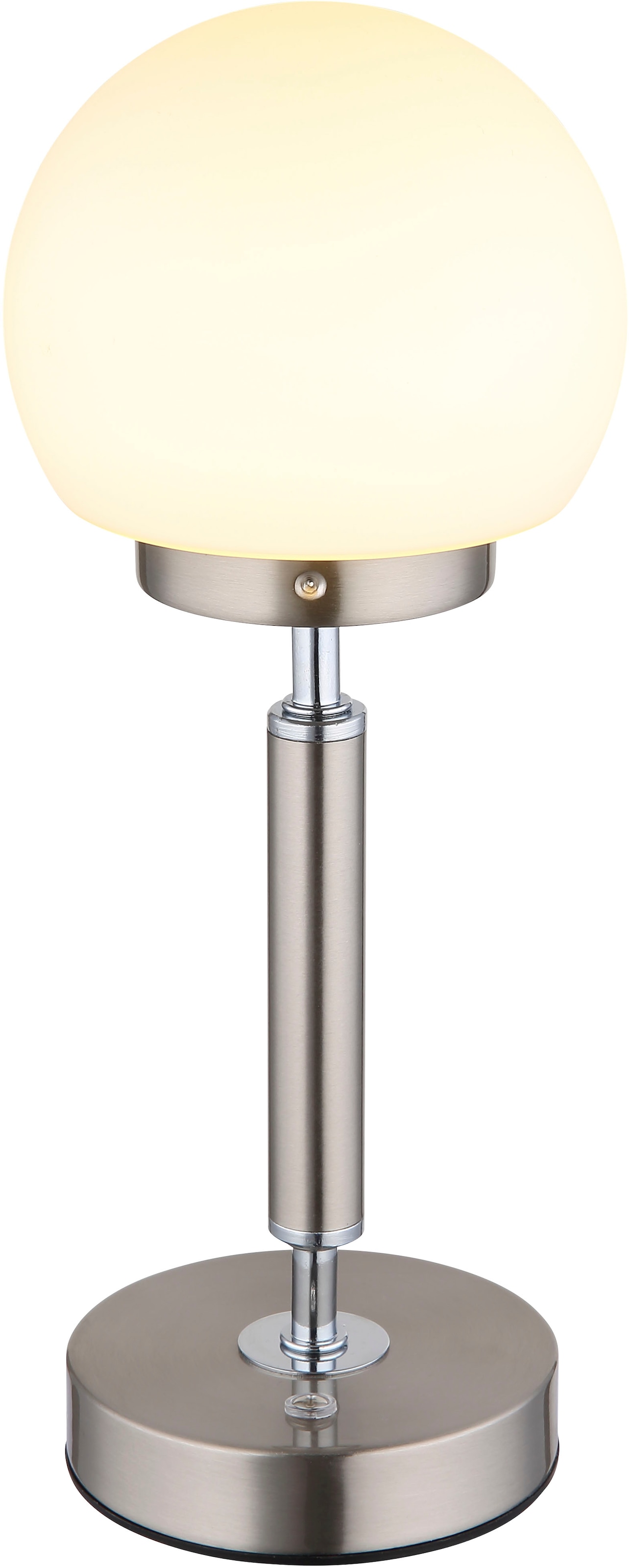 GLOBO LIGHTING Tischleuchte »HAKU« LED-Modul 1 Stk. warmweiß - kaltweiß Tischlampe Nachttischlampe Deko-Tischleuchte Schlafzimmer