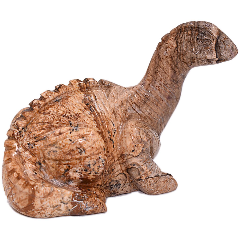 Firetti Tierfigur »Schmuck Geschenk Dekofigur Farbstein Edelstein Dinosaurier Jaspis«