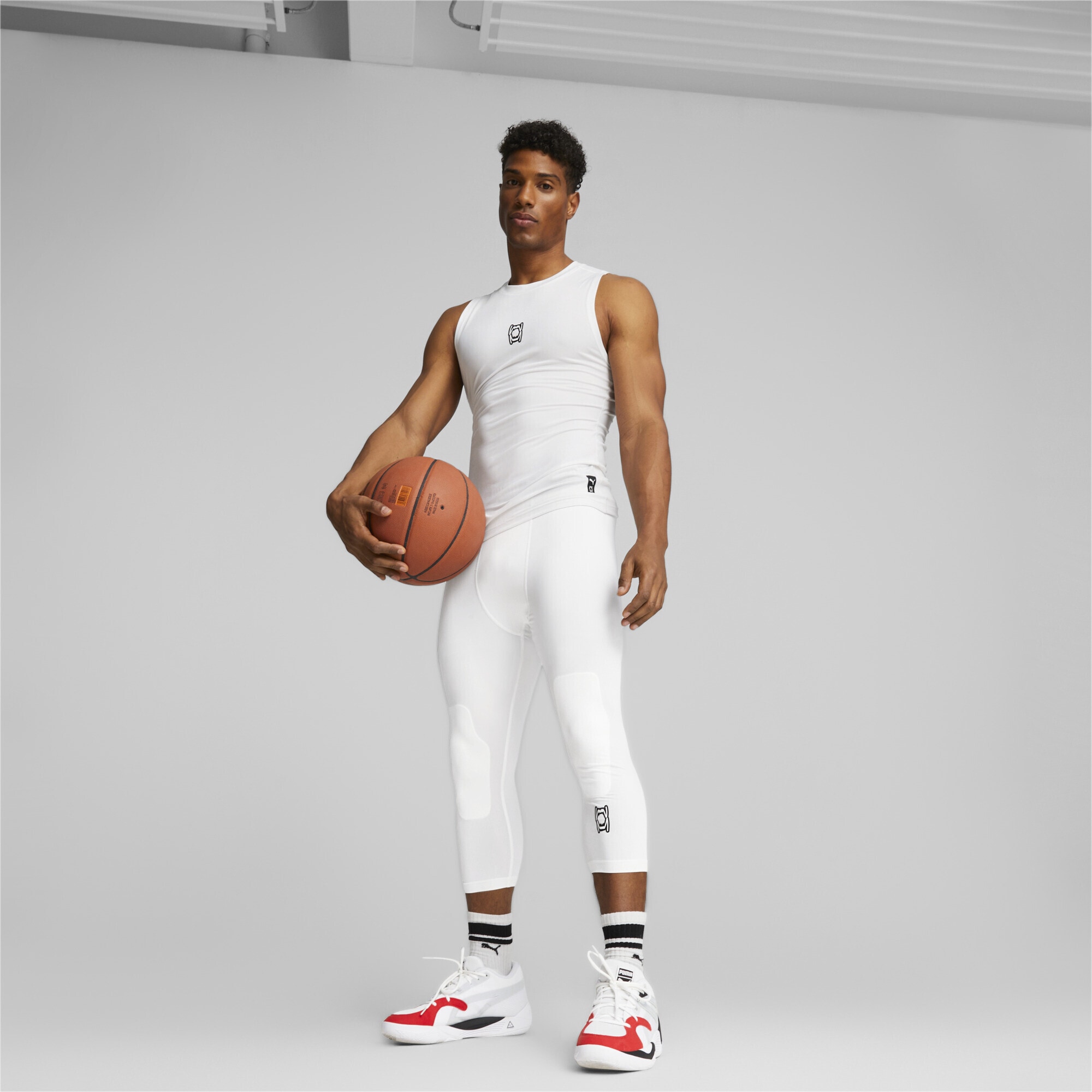 PUMA Leggings »Hoops Team Basketball-Trainingshose Herren«