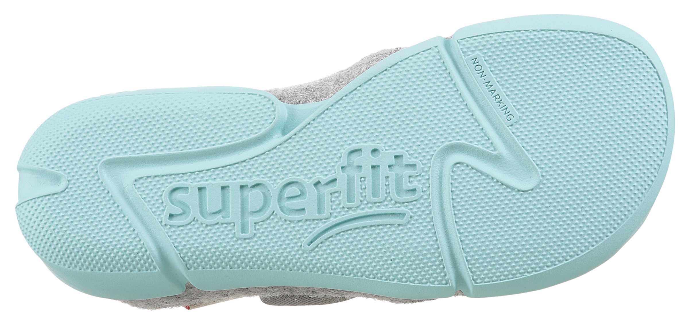 Superfit Hausschuh »VENTI WMS: Weit«, Kindergartenschuh mit Schurwolle, Größenschablone zum Download