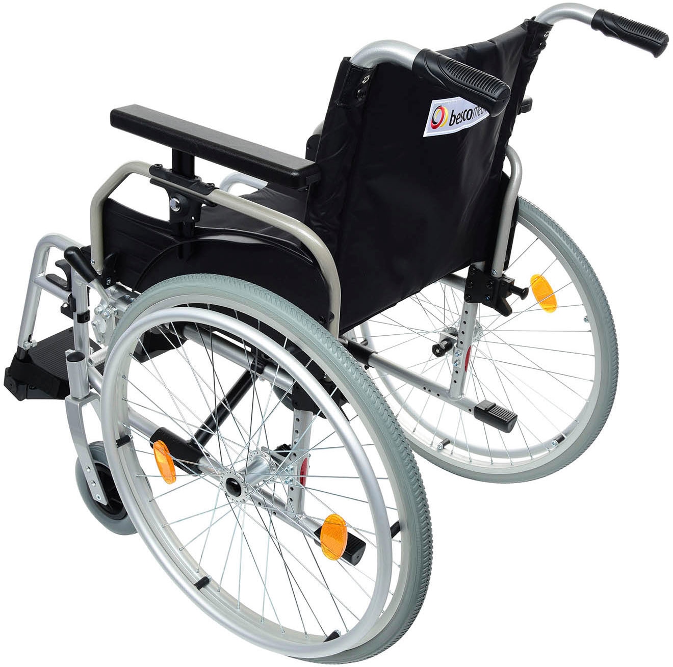 bescomedical Transportrollstuhl »Primus ML 2.0«, Sitzbreite 45 cm und Komfortarmlehne