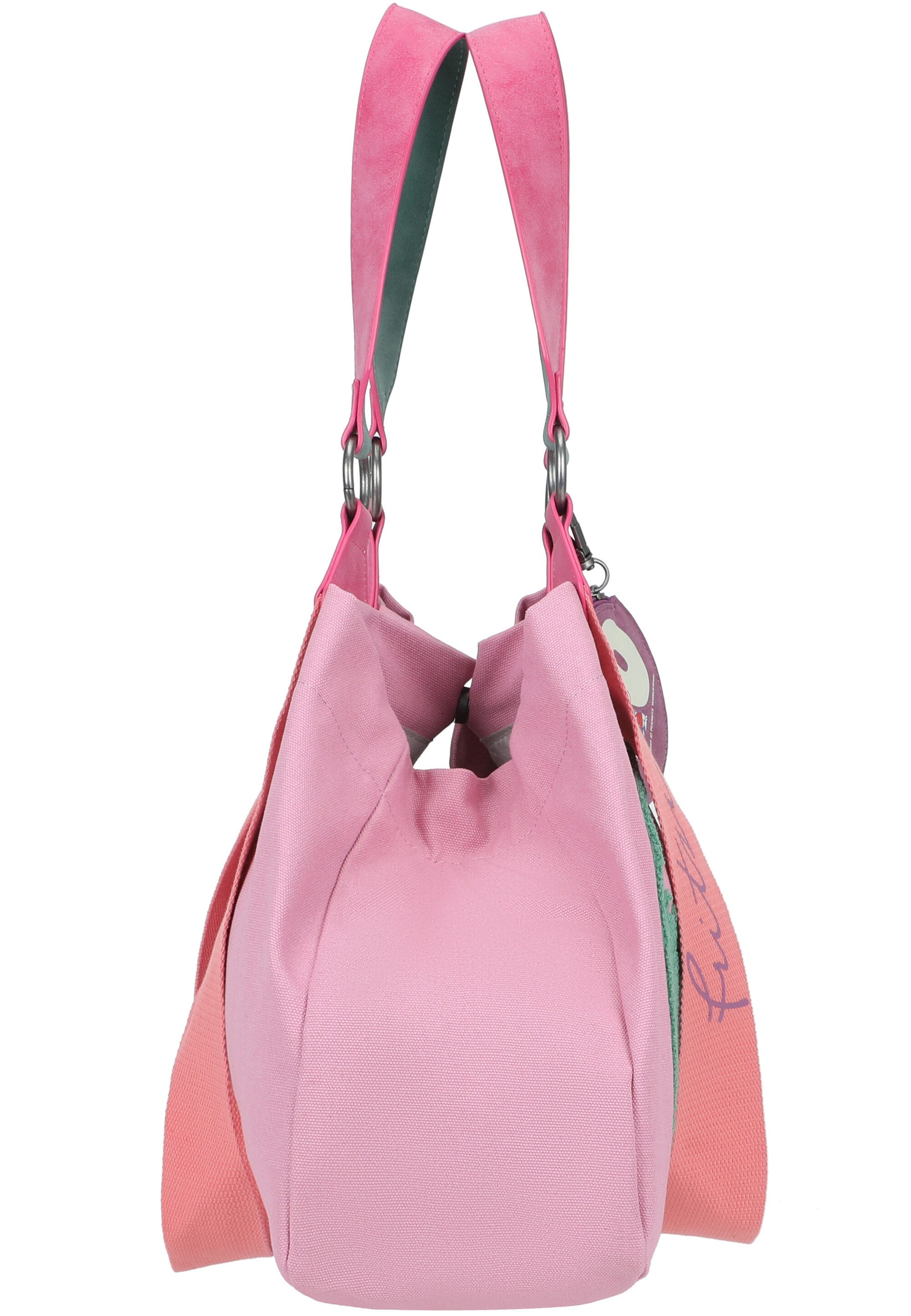 Fritzi aus Preußen Shopper »PeanutsTM x fritzi Izzy Medium Smile Flocked« mit Peanuts-Motiv