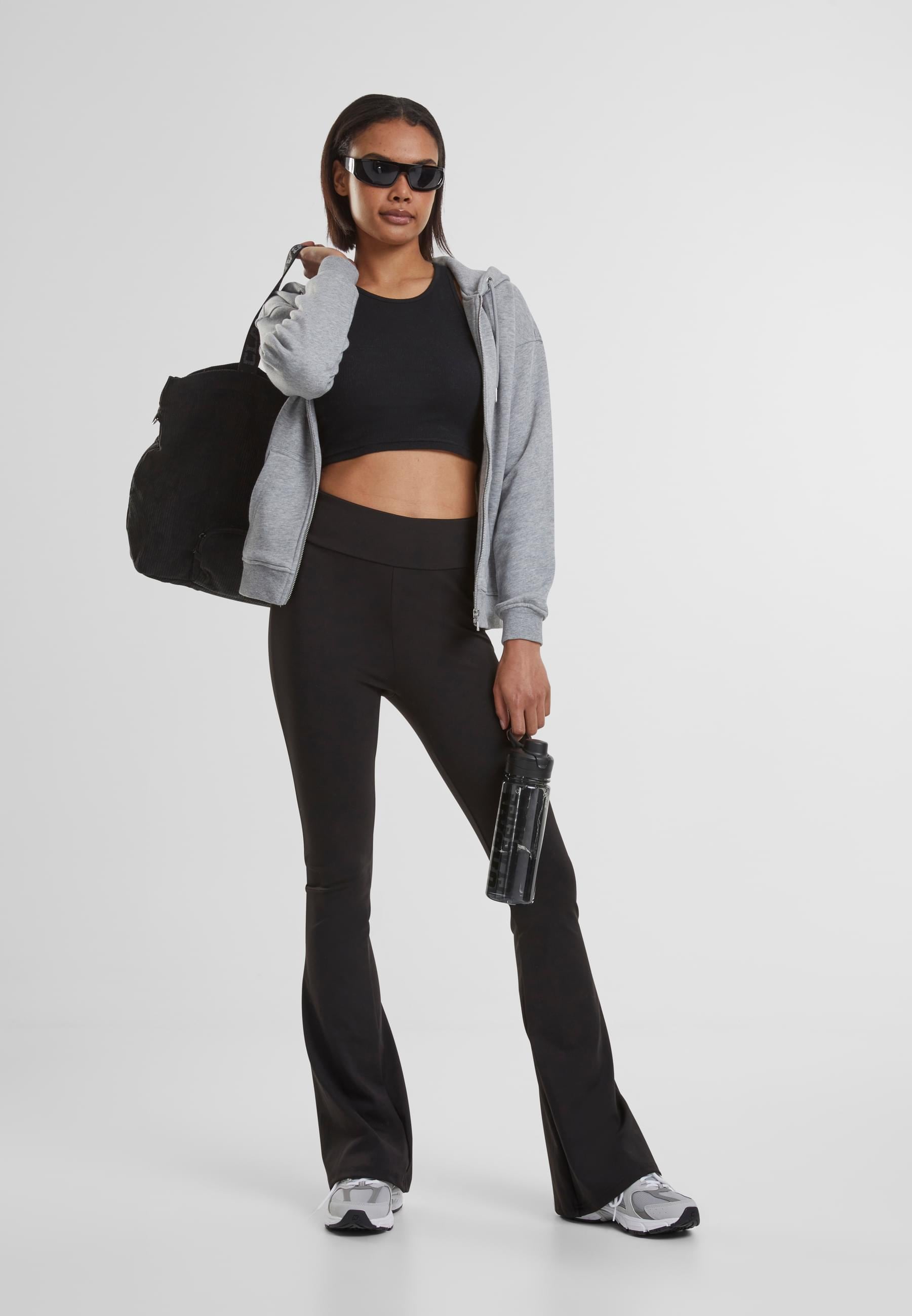 URBAN CLASSICS Sweatjacke »Urban Classics Damen Ladies Classic Zip Hoody«