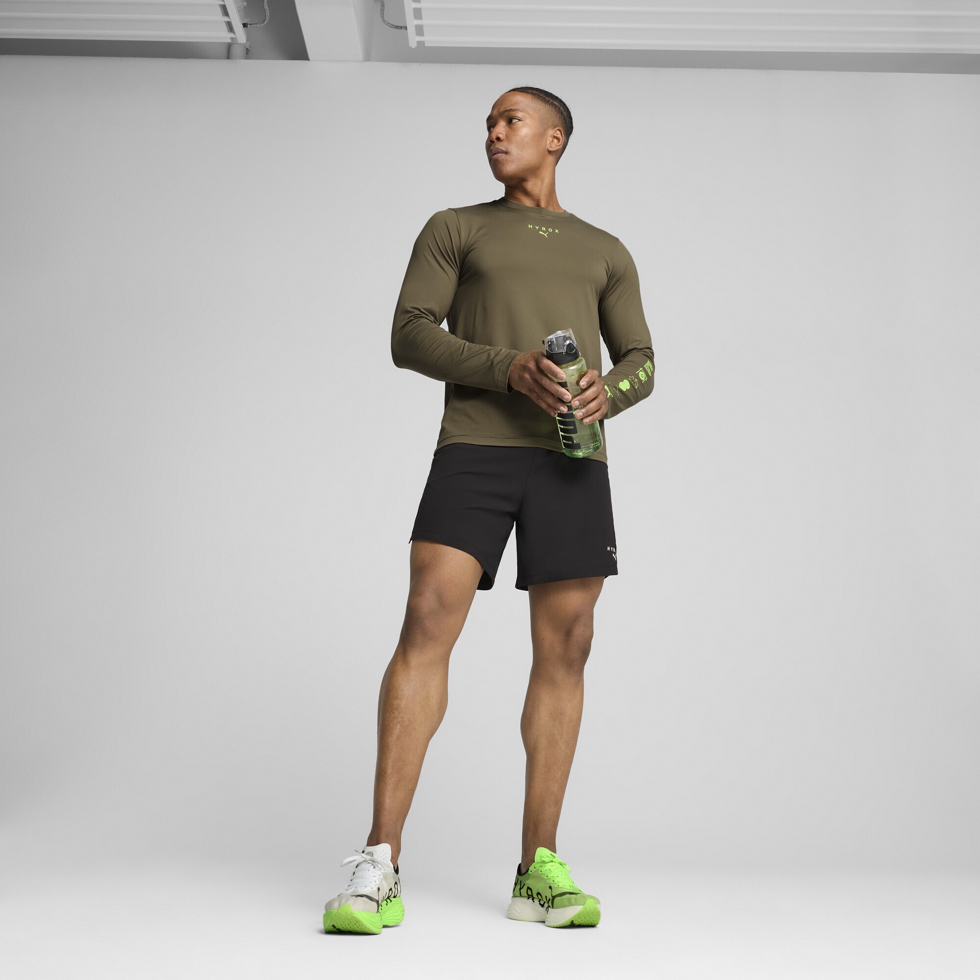 PUMA Trainingsshirt »PUMA x HYROX CLOUDSPUN Langarm-Shirt Herren«