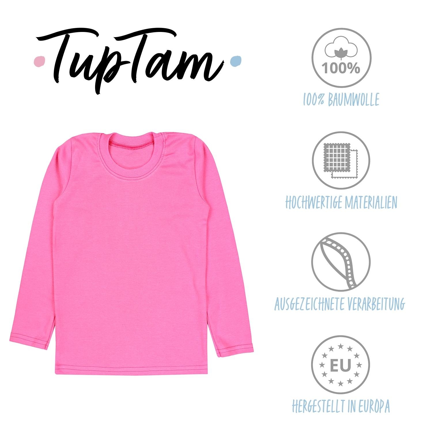 TupTam Unterhemd »Langarmshirt Mädchen  Langarmshirt 3er Pack«