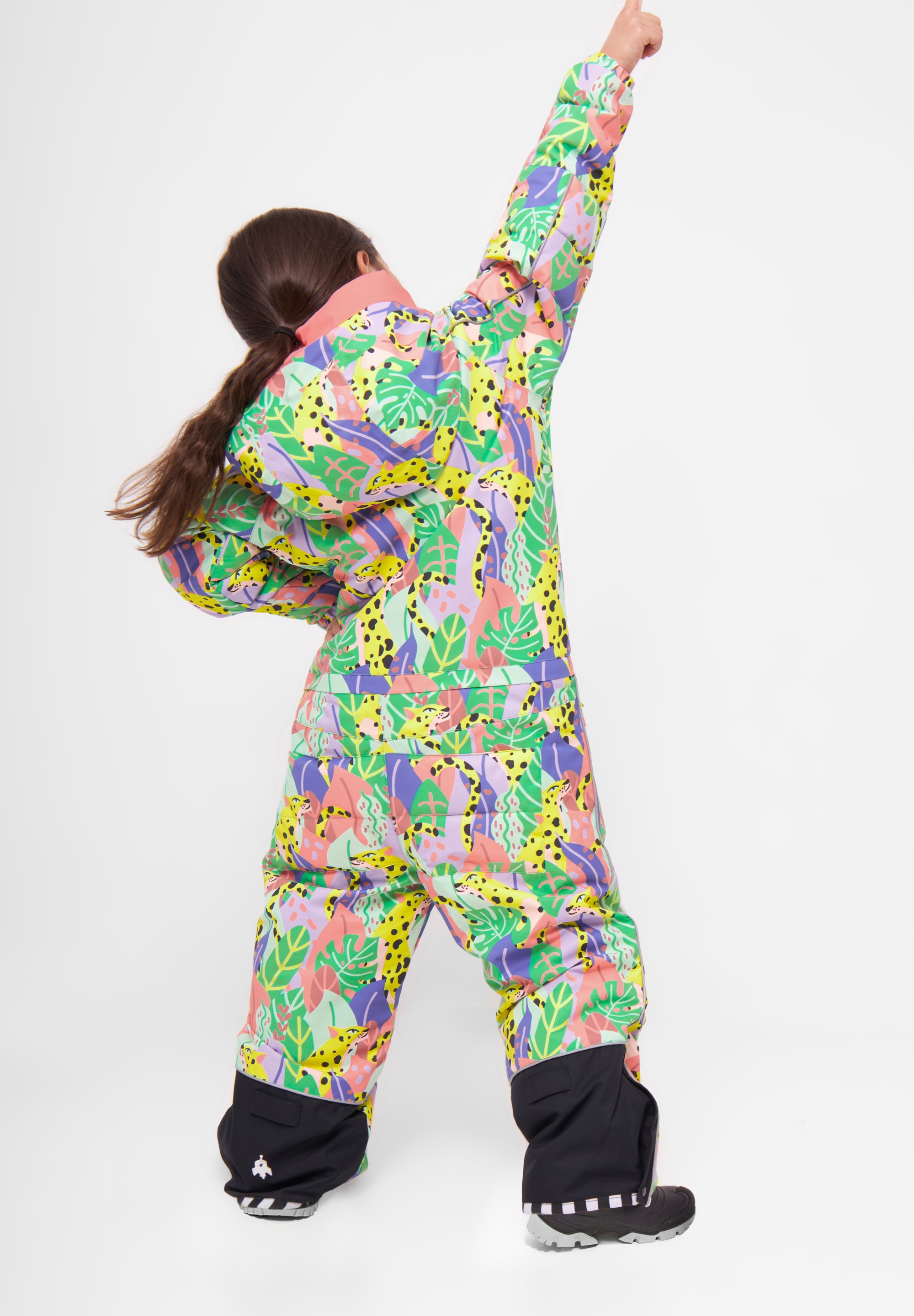 WeeDo Schneeoverall »COSMO CANDY JUNGLE«, Mitwachsender Schneeanzug