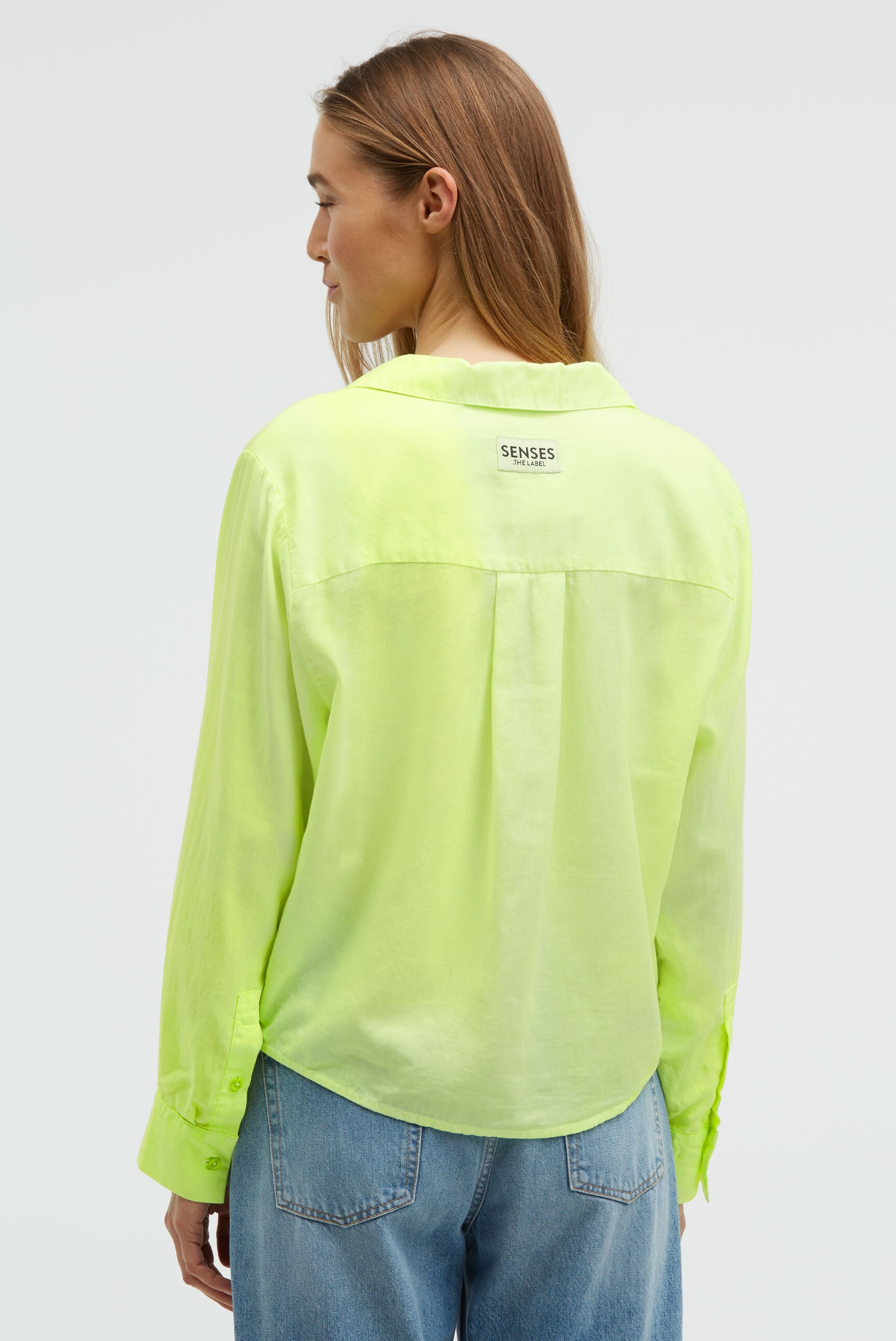 SENSES.THE LABEL Schlupfbluse aus Baumwolle