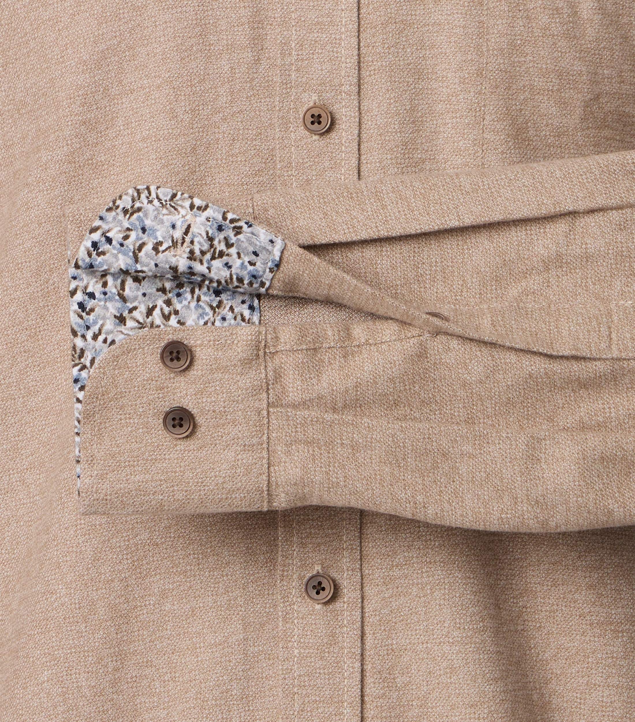 CASAMODA Langarmhemd »CASAMODA Freizeithemd uni«