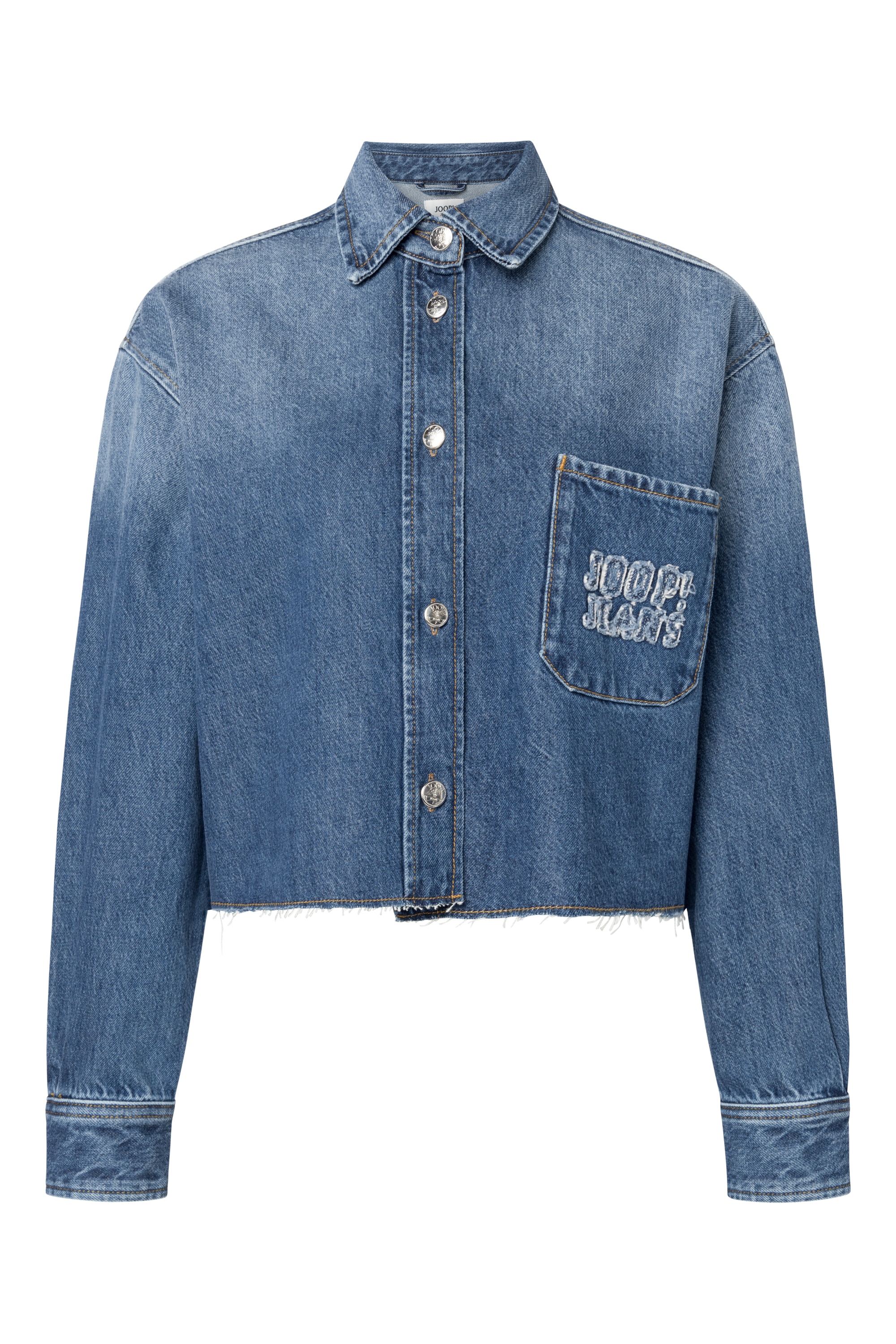 Joop Jeans Jeansbluse "Udela", Mit Rundhalsausschnitt günstig online kaufen
