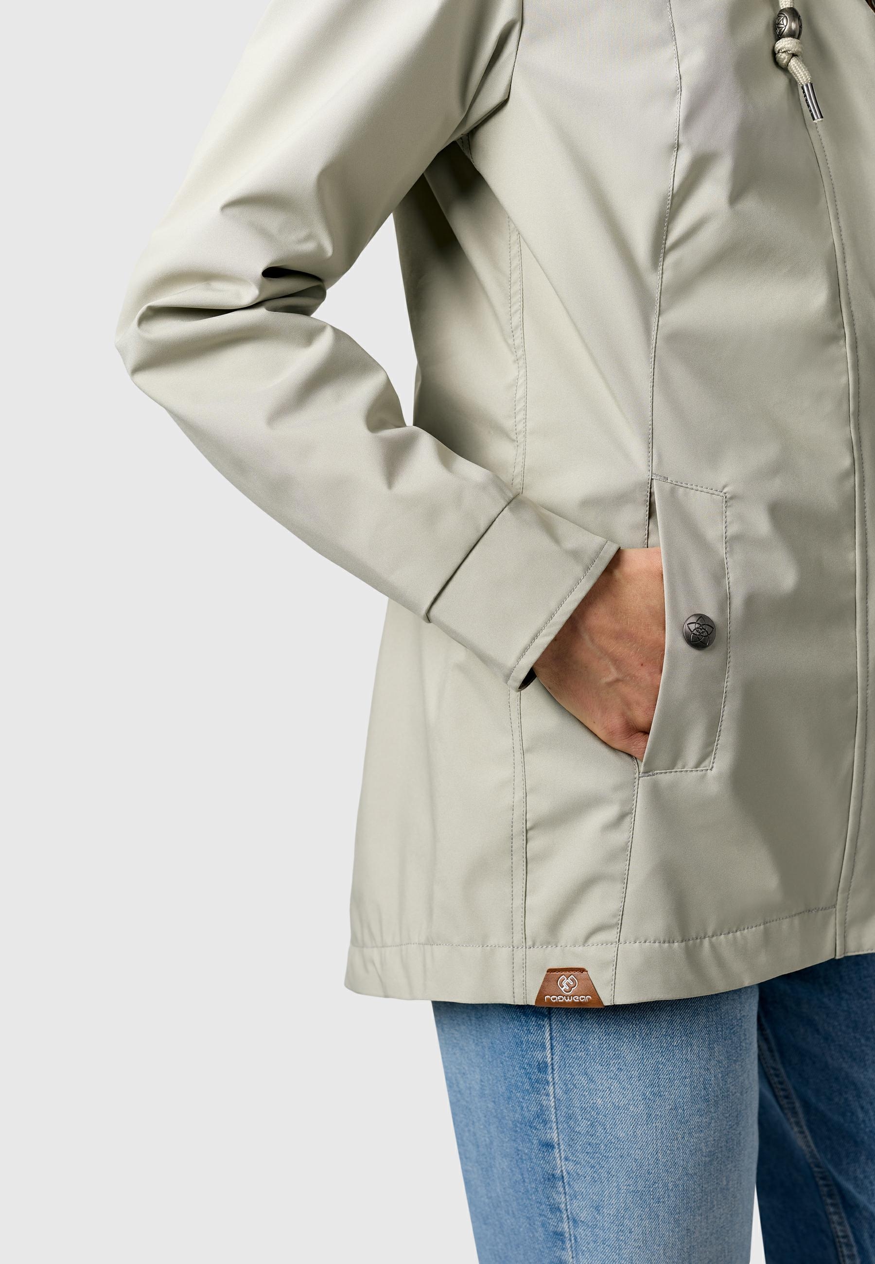 Ragwear Outdoorjacke »Alvena Summer YOUMODO« mit Kapuze Wasserdichte und atmungsaktive Übergangsjacke