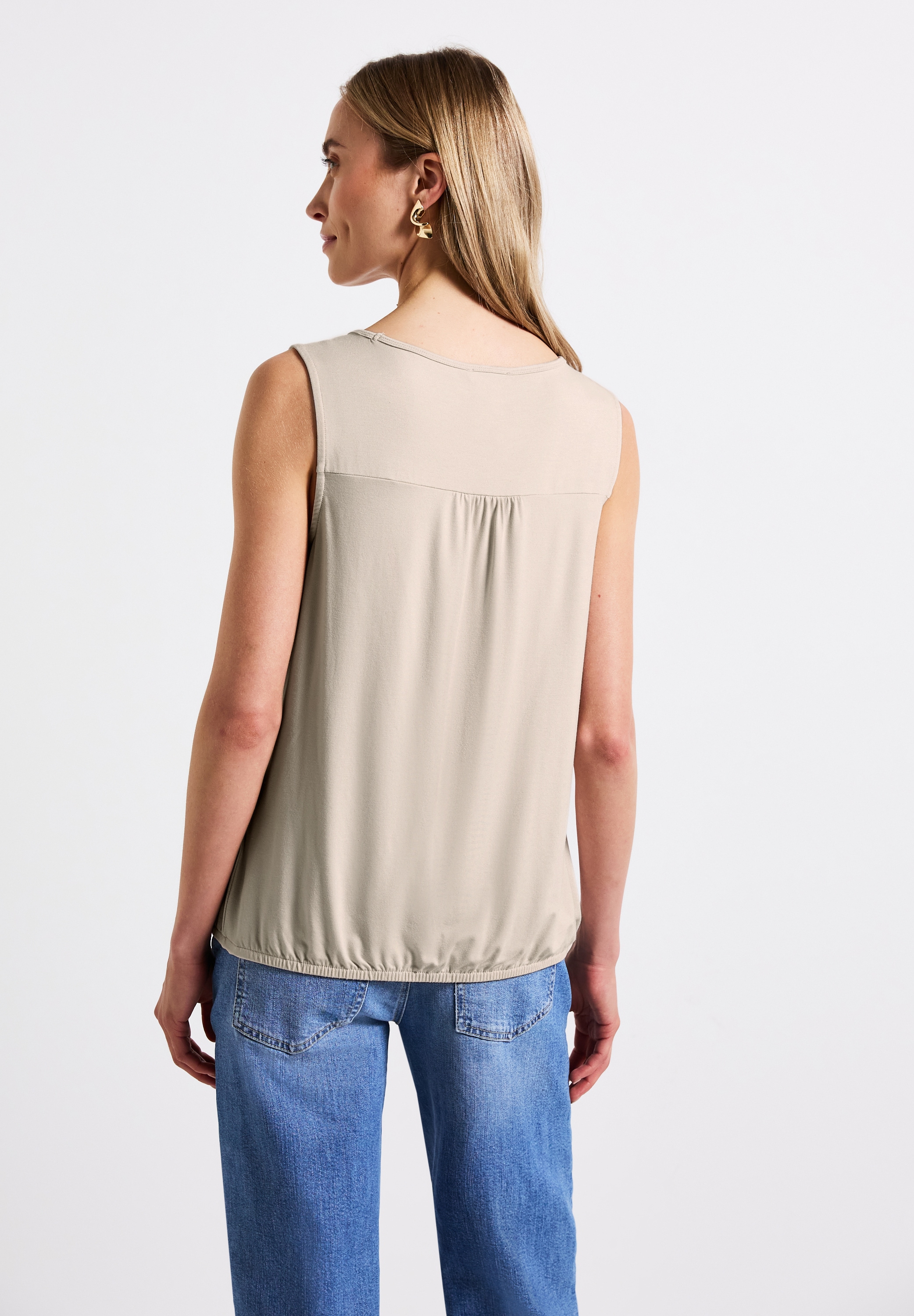 STREET ONE 2-in-1-Top, mit U-Boot-Ausschnitt