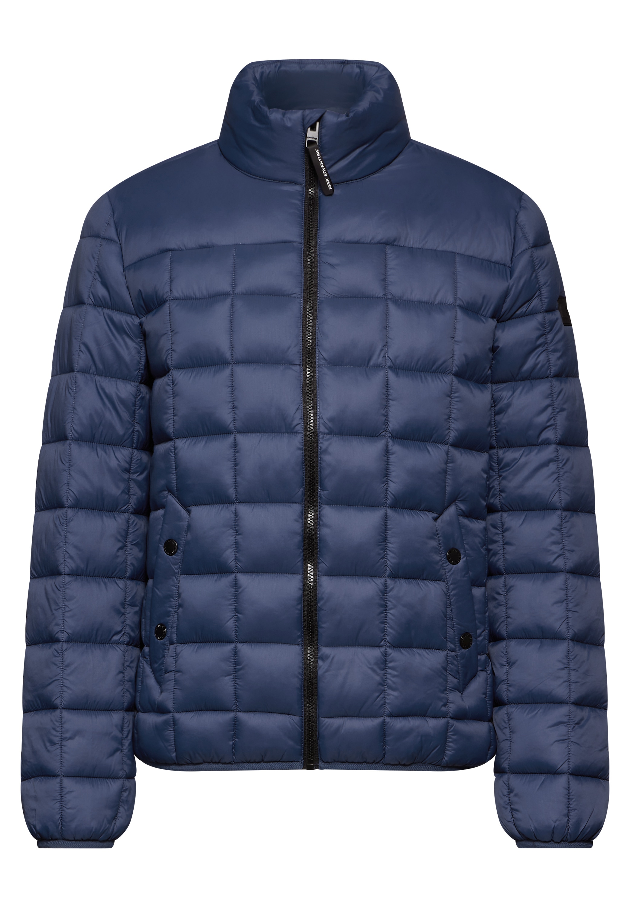 STREET ONE MEN Steppjacke, ohne Kapuze, mit Stehkragen