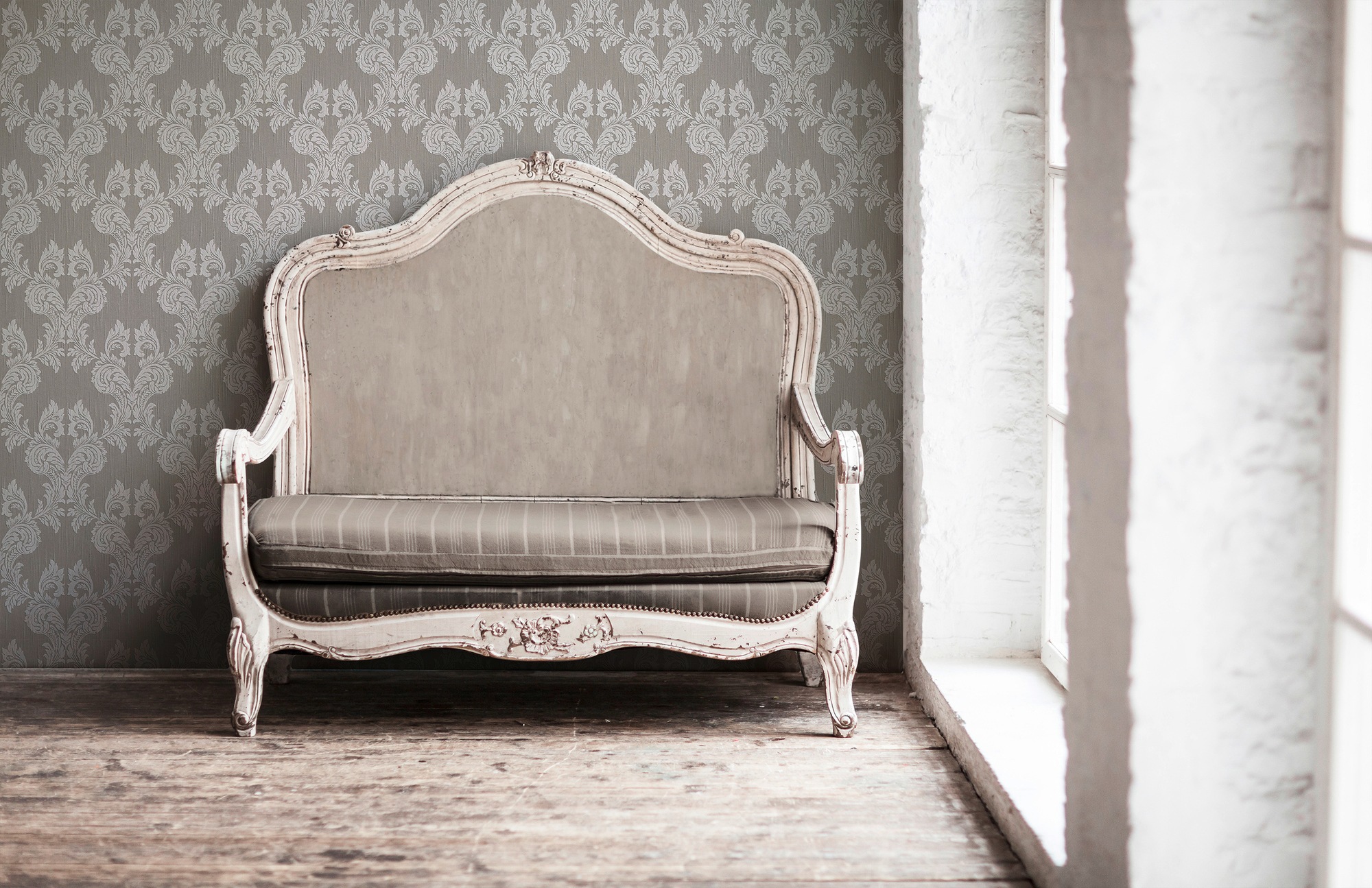 Thumbnail - Architects Paper Textiltapete "Tessuto" Barock  floral  gemustert samtig Tapete Barock Tapeten Wohnzimmer Schlafzimmer K...