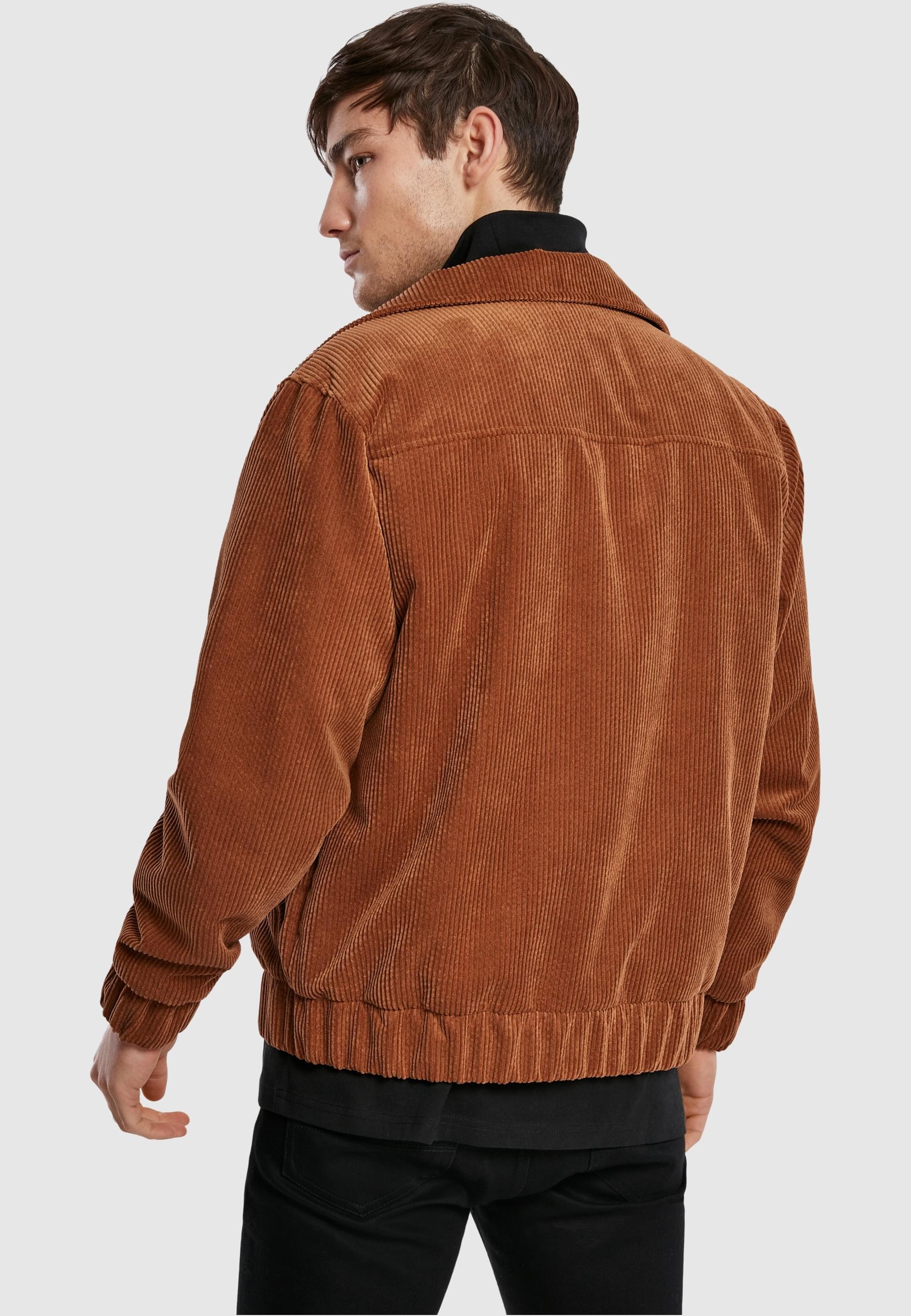 URBAN CLASSICS Allwetterjacke »Urban Classics Herren Boxy Corduroy Jacket«, (1 St.), ohne Kapuze