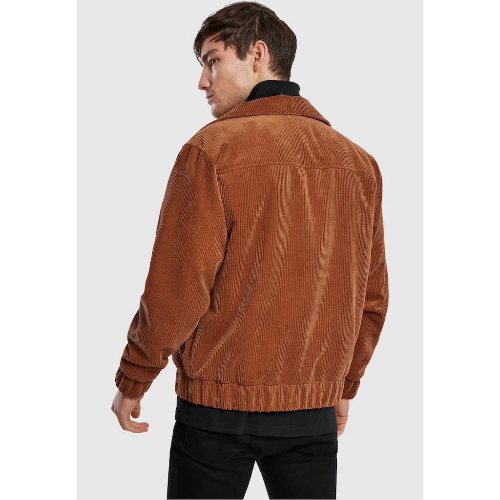 URBAN CLASSICS Outdoorjacke »Herren Boxy Corduroy Jacket«, (1 St.), ohne Kapuze