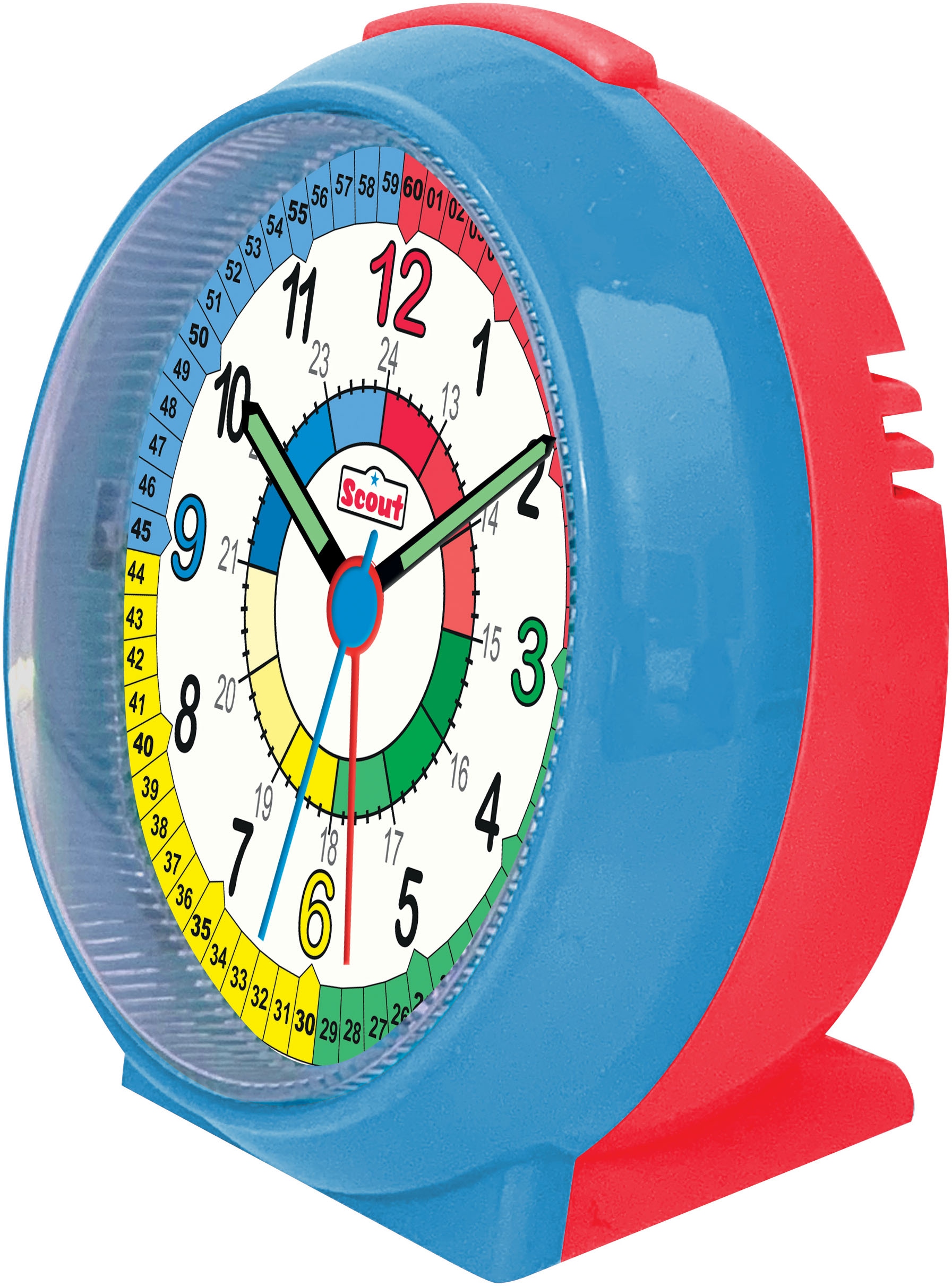Scout Kinderwecker »LearnTheTime«, Lernwecker, Geschenkidee, Mädchen, Jungen, Kinderzimmer, Schulanfang