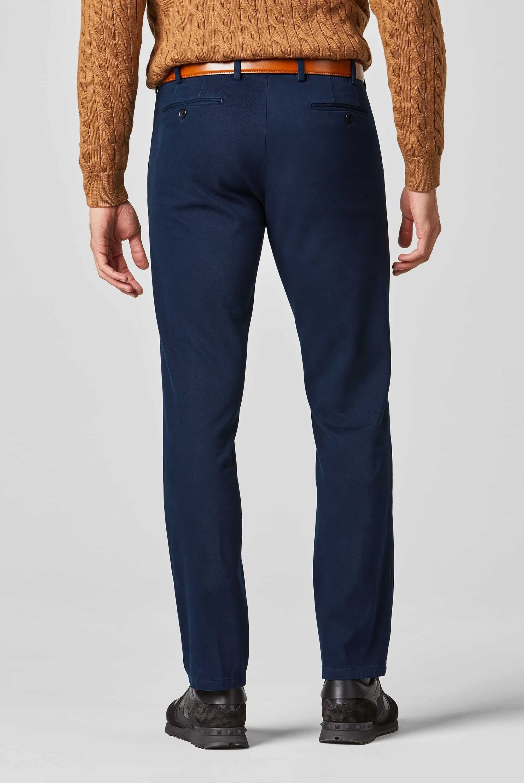 Thumbnail - MEYER Chinos "Bonn" Super-Stretch Winter Twill