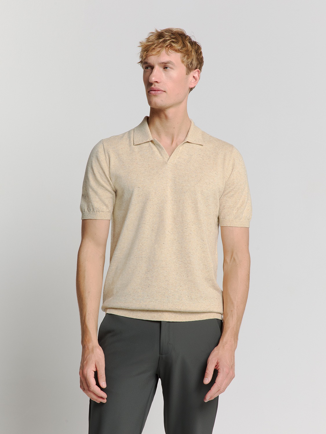 NO EXCESS T-Shirt "No Excess Kurzarm Poloshirt" günstig online kaufen
