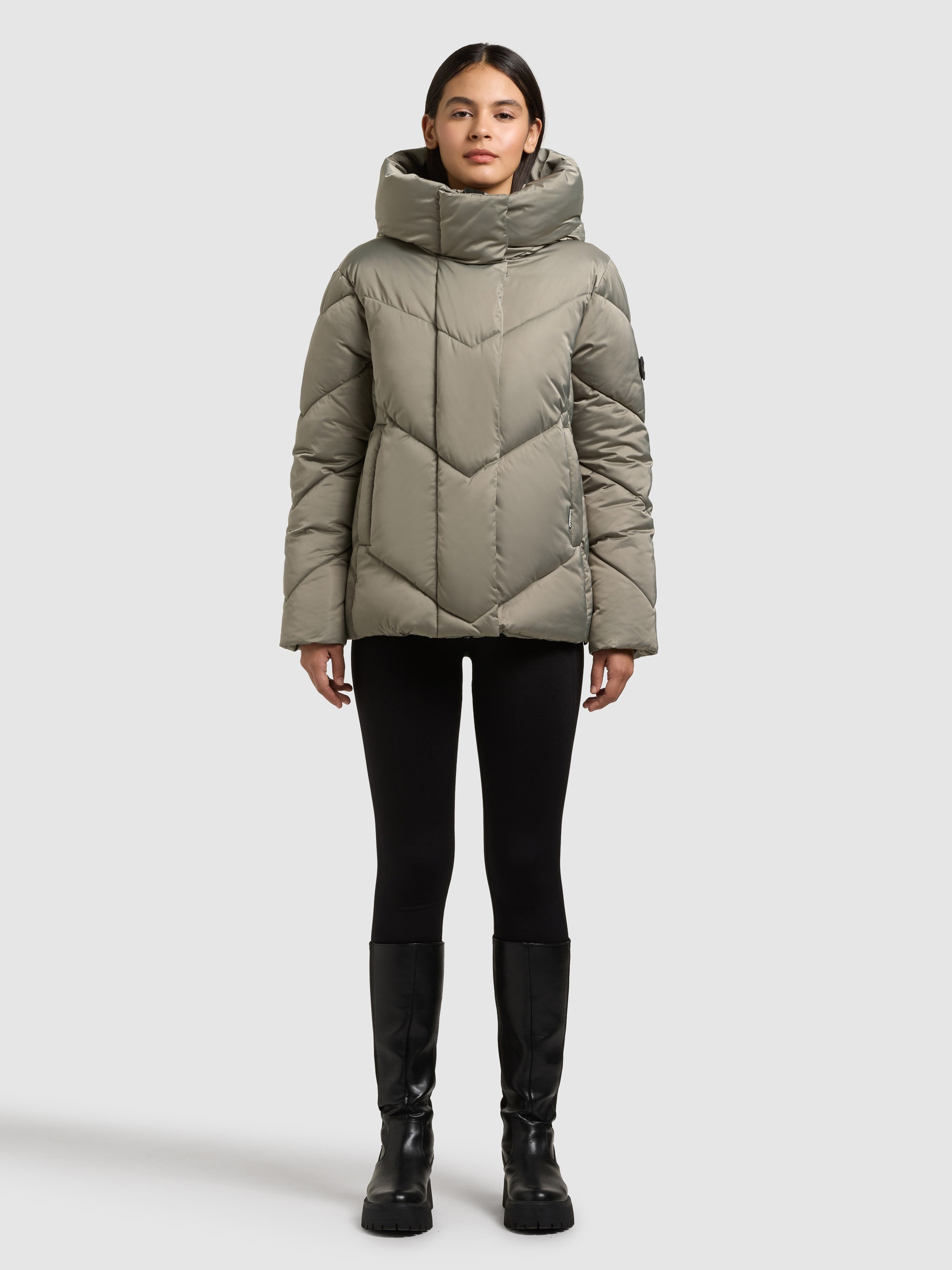 khujo Steppjacke "ISETT2" mit Kapuze günstig online kaufen