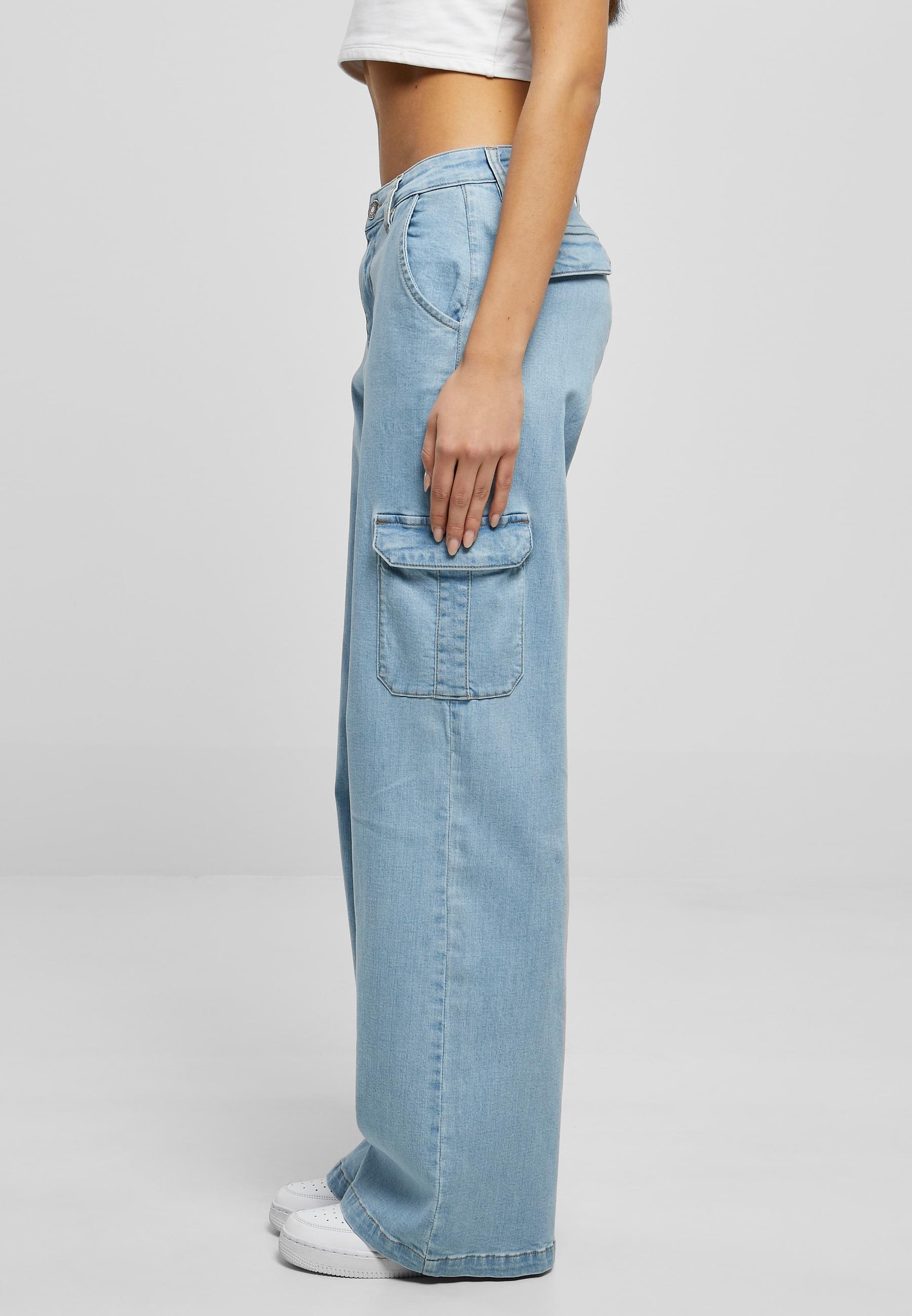 URBAN CLASSICS Stoffhose »Urban Classics Damen«, (1 tlg.)