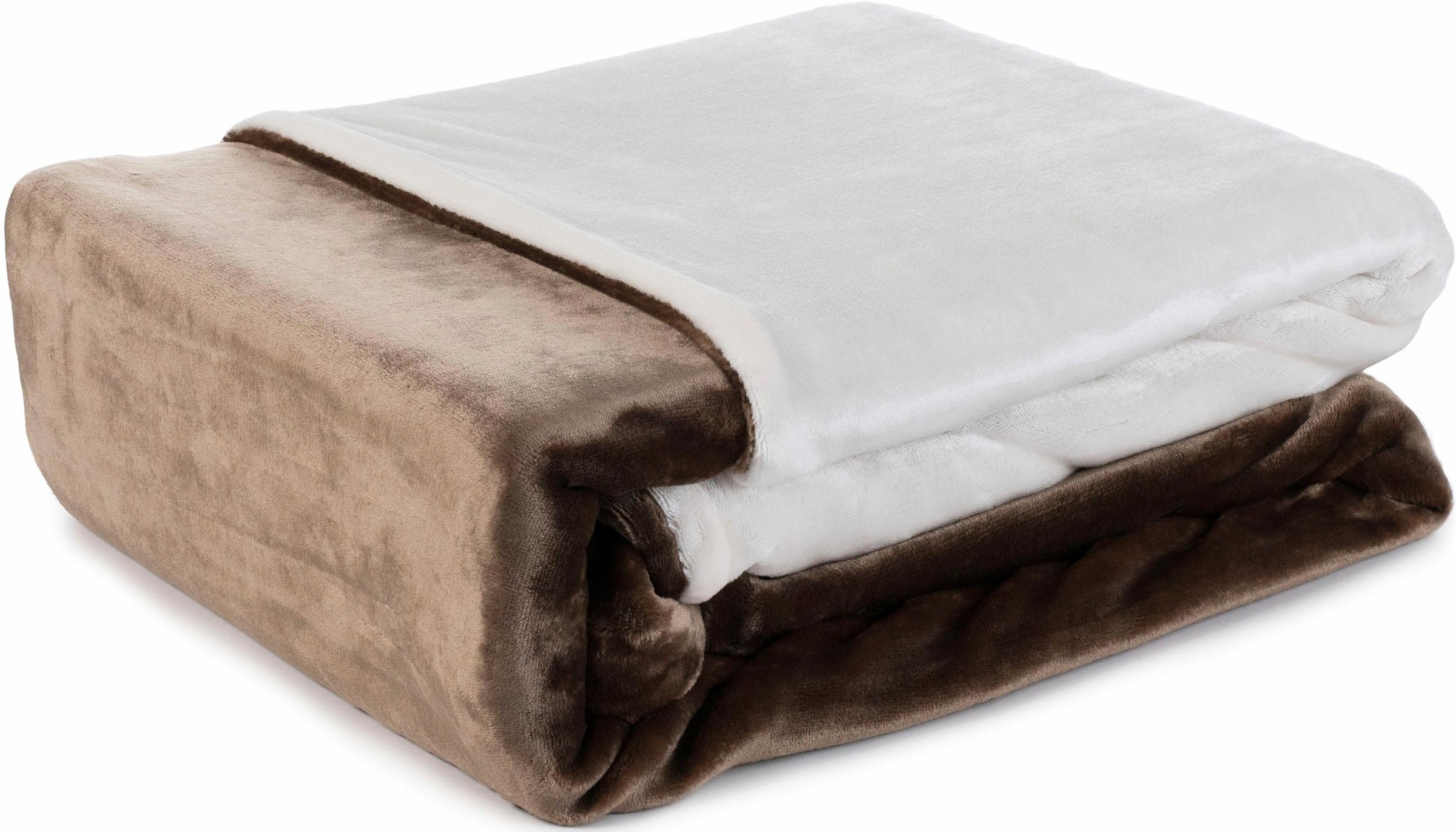 Gözze Wendebettwäsche "Superflausch in Gr. 135x200 oder 155x220 cm" 2 Stk. günstig online kaufen