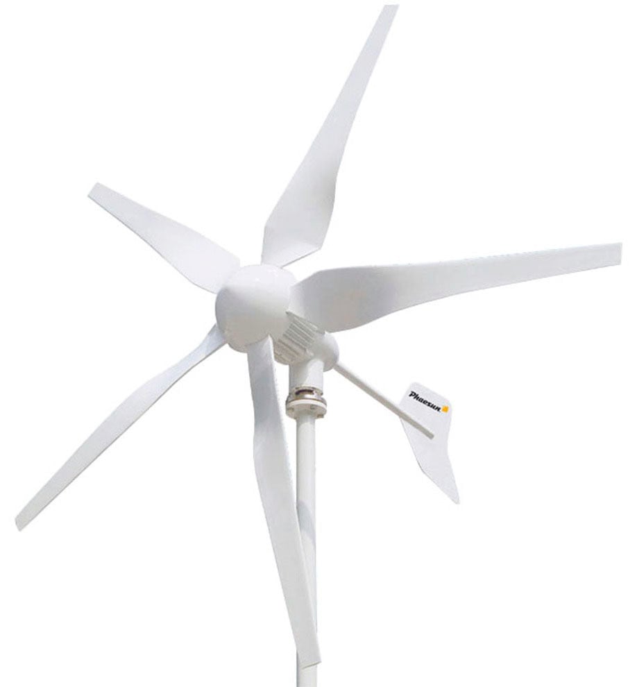 VICTRON ENERGY Windgenerator "Phaesun Stormy Wings 600_48", B:52cm L:25cm Ø:126cm, weiß, Windgeneratoren
