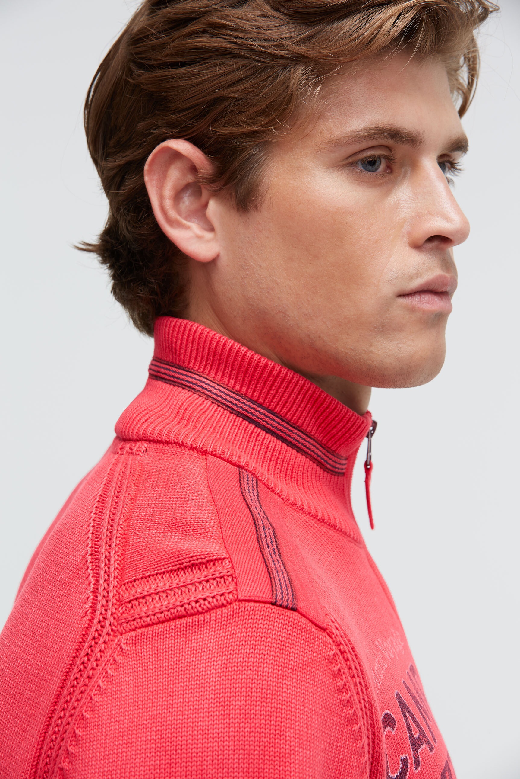 CAMP DAVID Troyer aus Baumwolle