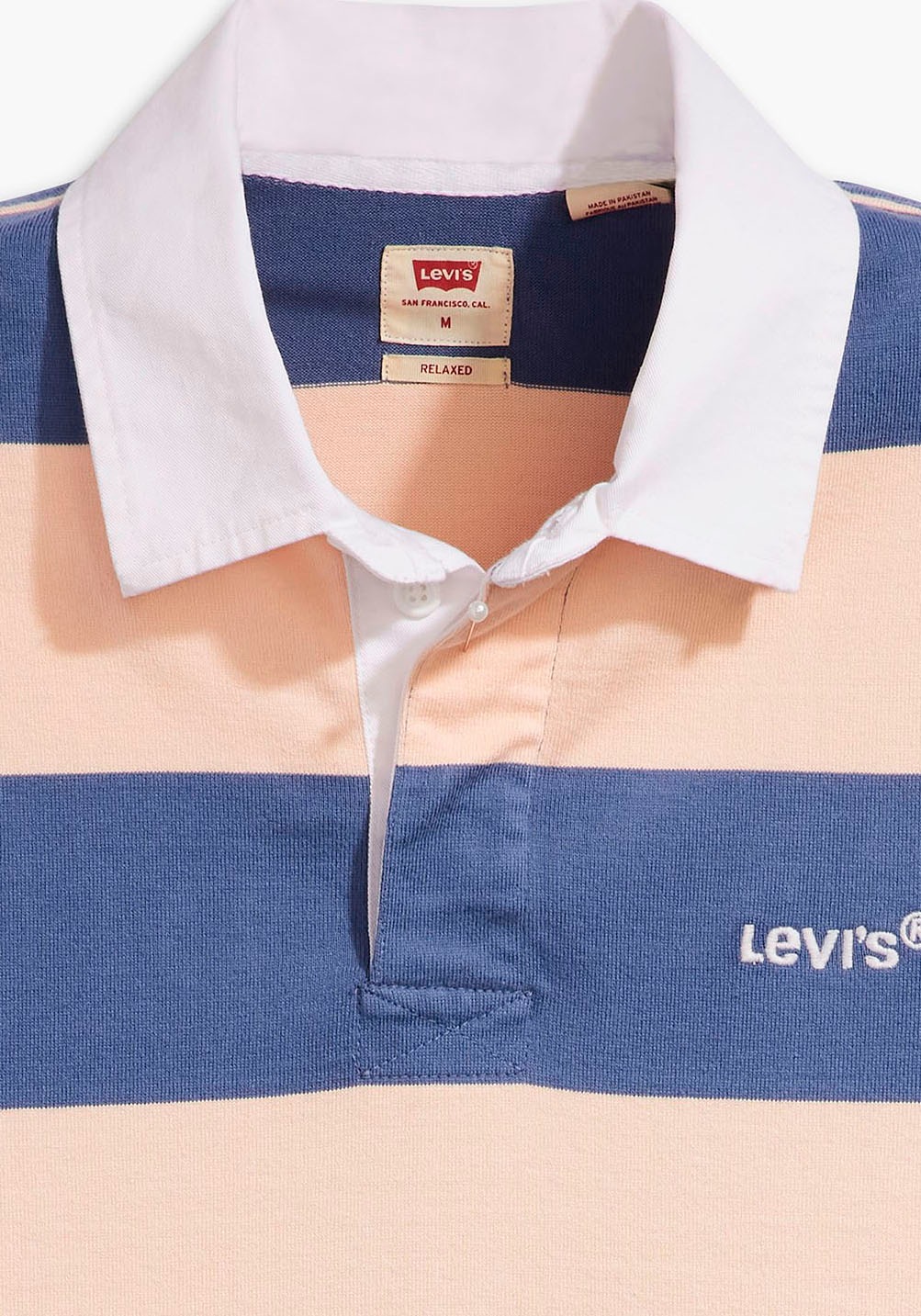 Levi's® Poloshirt »SS UNION RUGBY MULTI-COLOR«