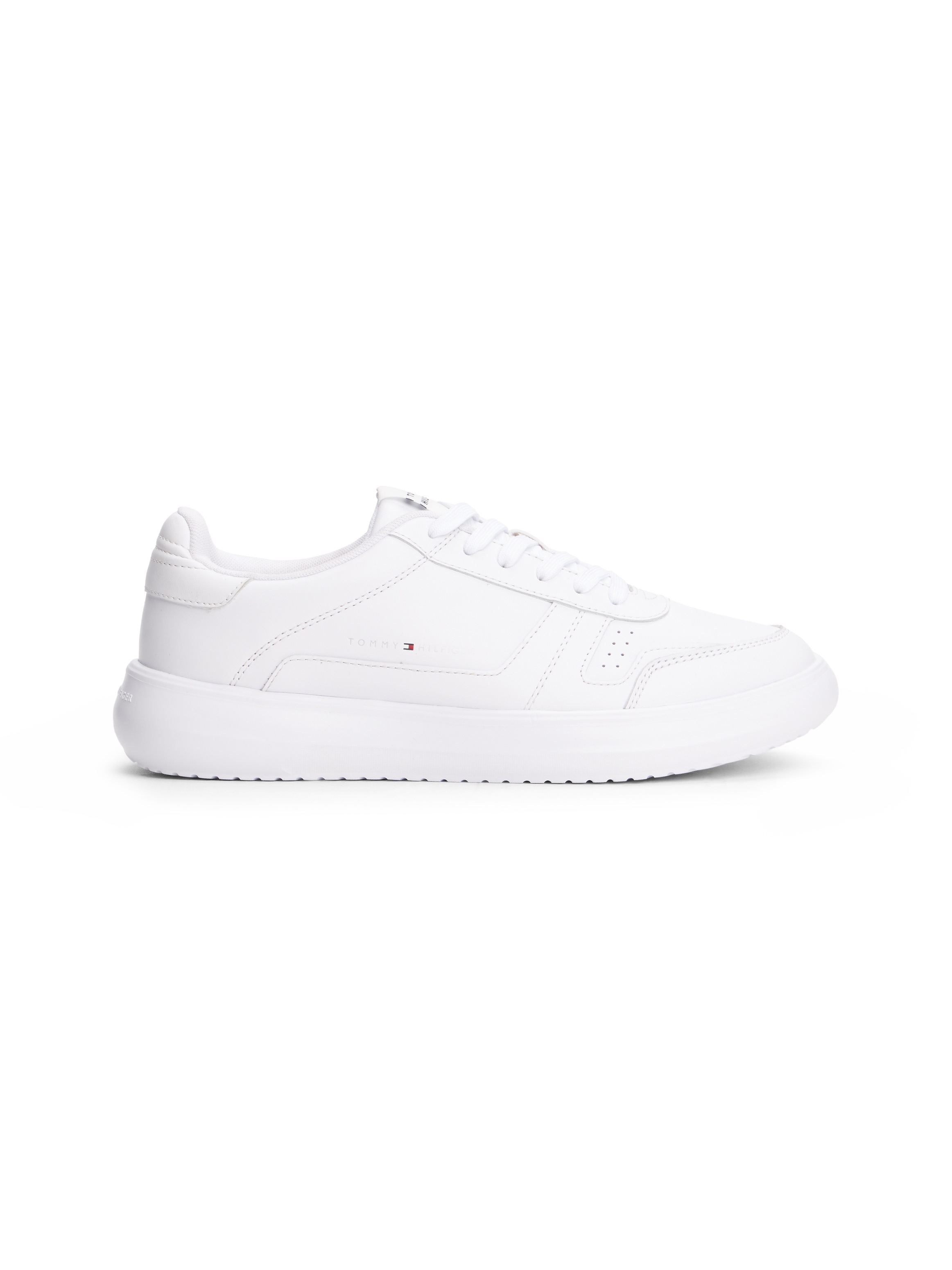 Tommy Hilfiger Sneaker »MODERN LIGHTCUP LTH«, Freizeitschuh, Halbschuh, Schnürer, Logoaufnäher an der Schuhzunge