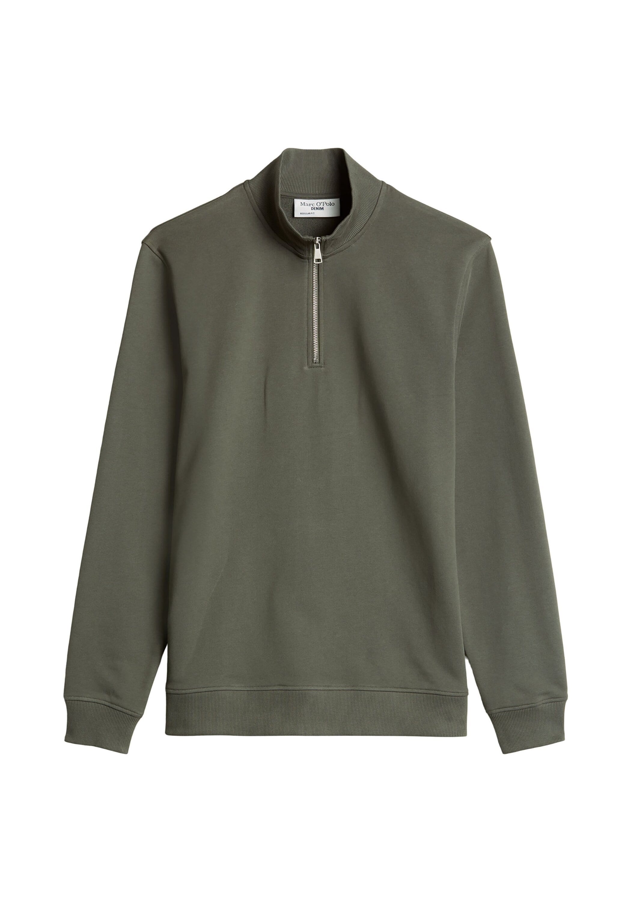 Marc OPolo DENIM Sweatshirt "Sweatshirt Sweat Troyer CF Zip Regular Fit 1er Pack", 1