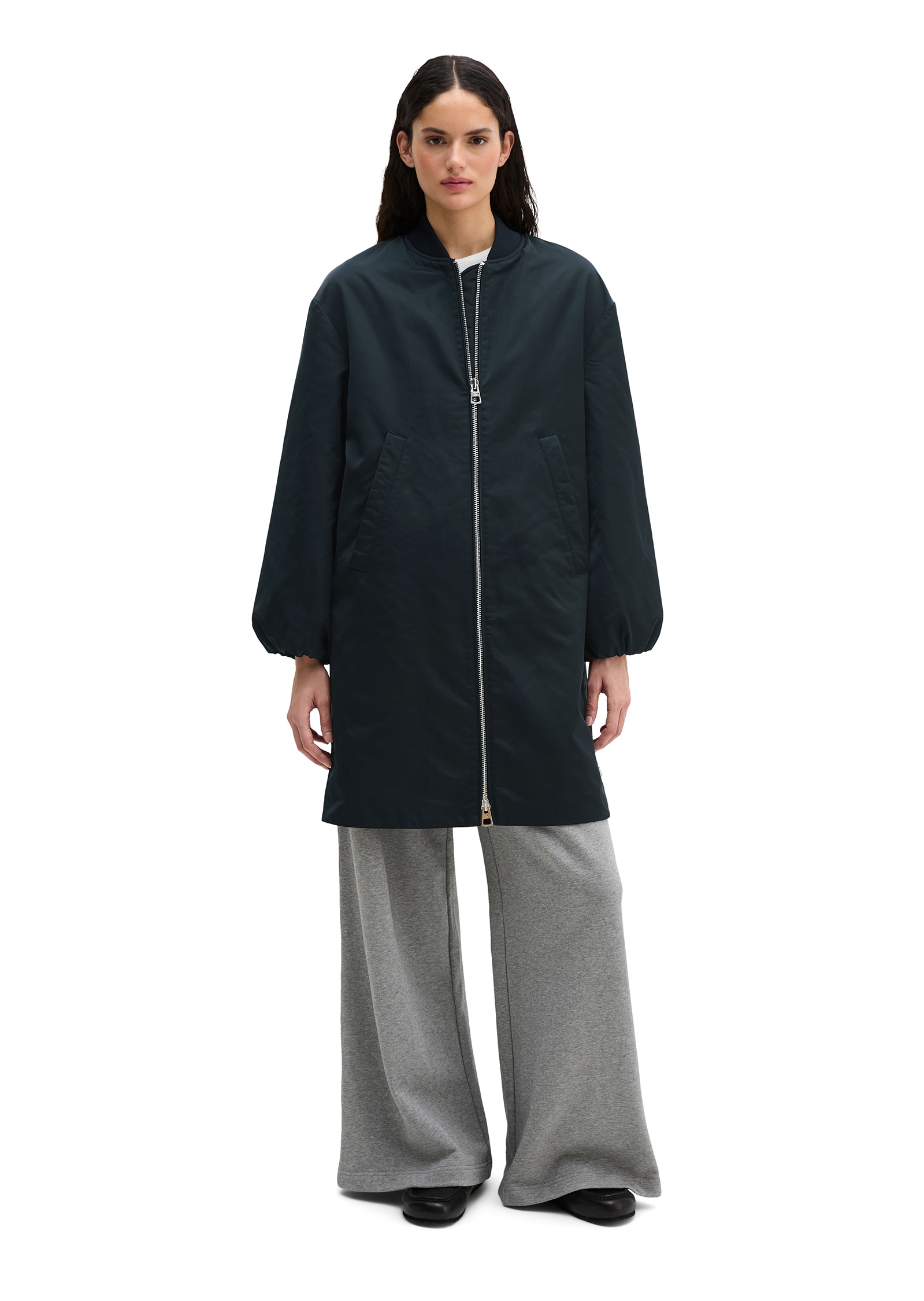 Marc O'Polo Kurzmantel »aus recyceltem Polyester-Twill«