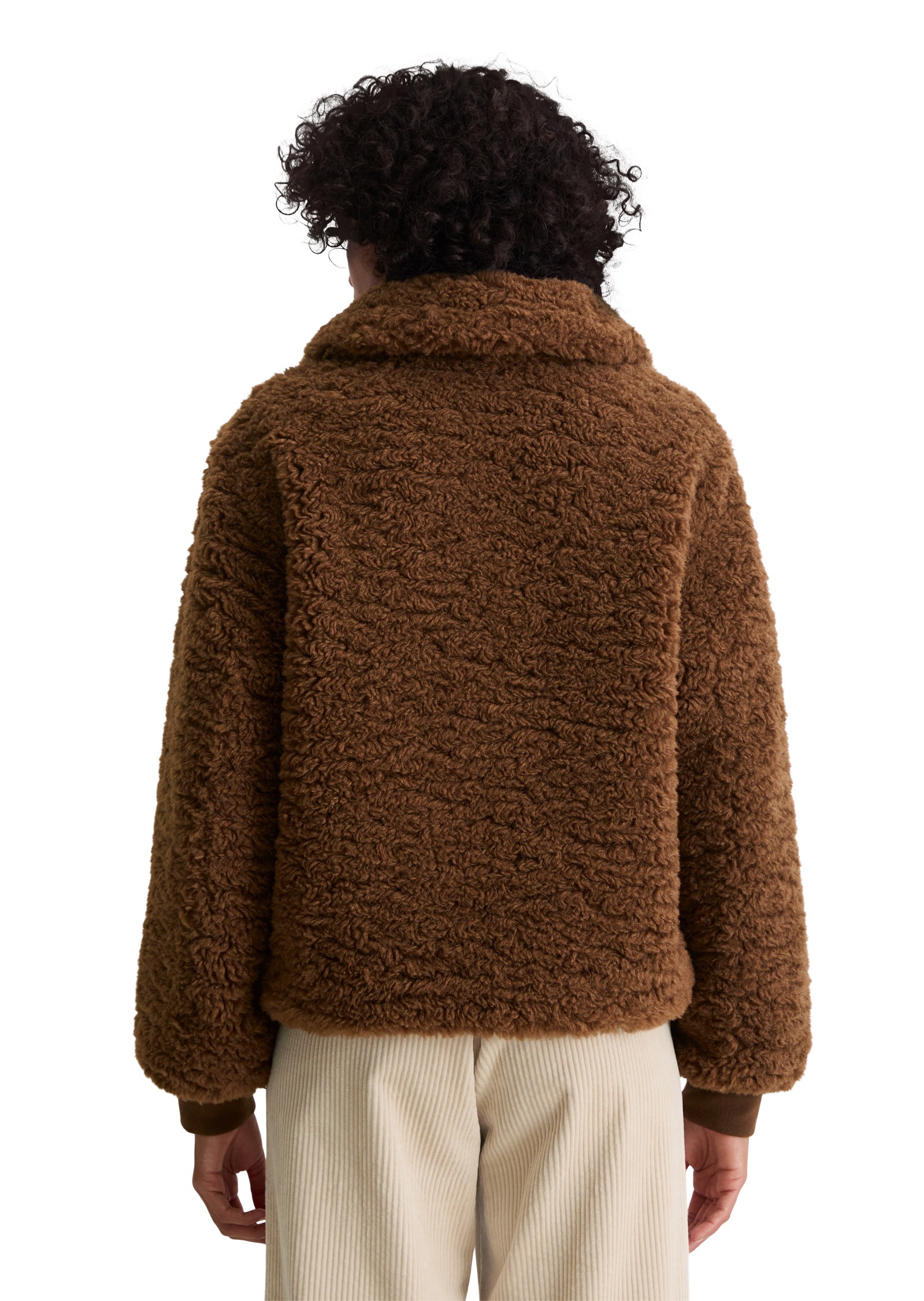 Marc O'Polo Outdoorjacke »aus recyceltem Polyester« ohne Kapuze