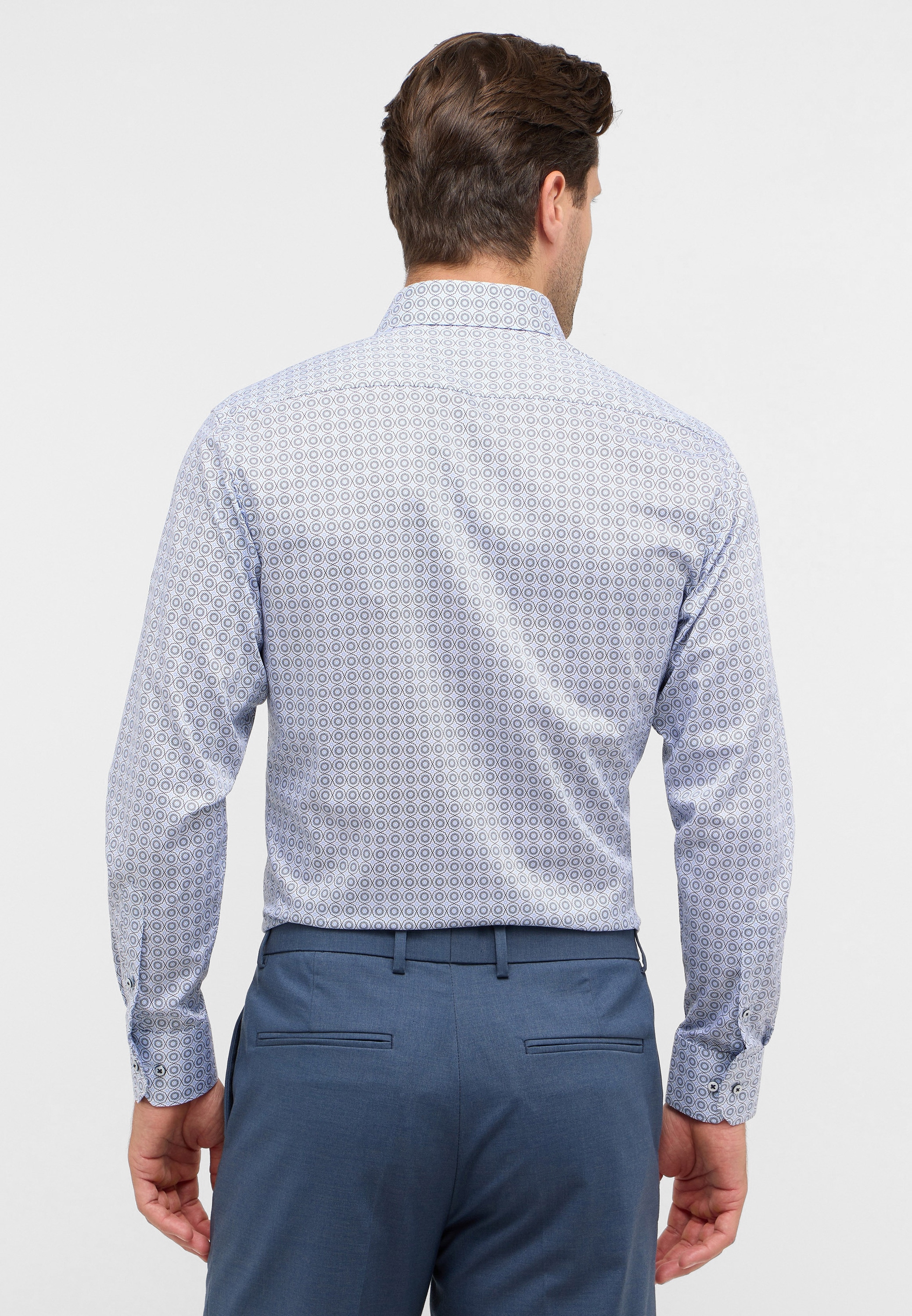 Eterna Langarmhemd »MODERN FIT« NON IRON (bügelfrei)