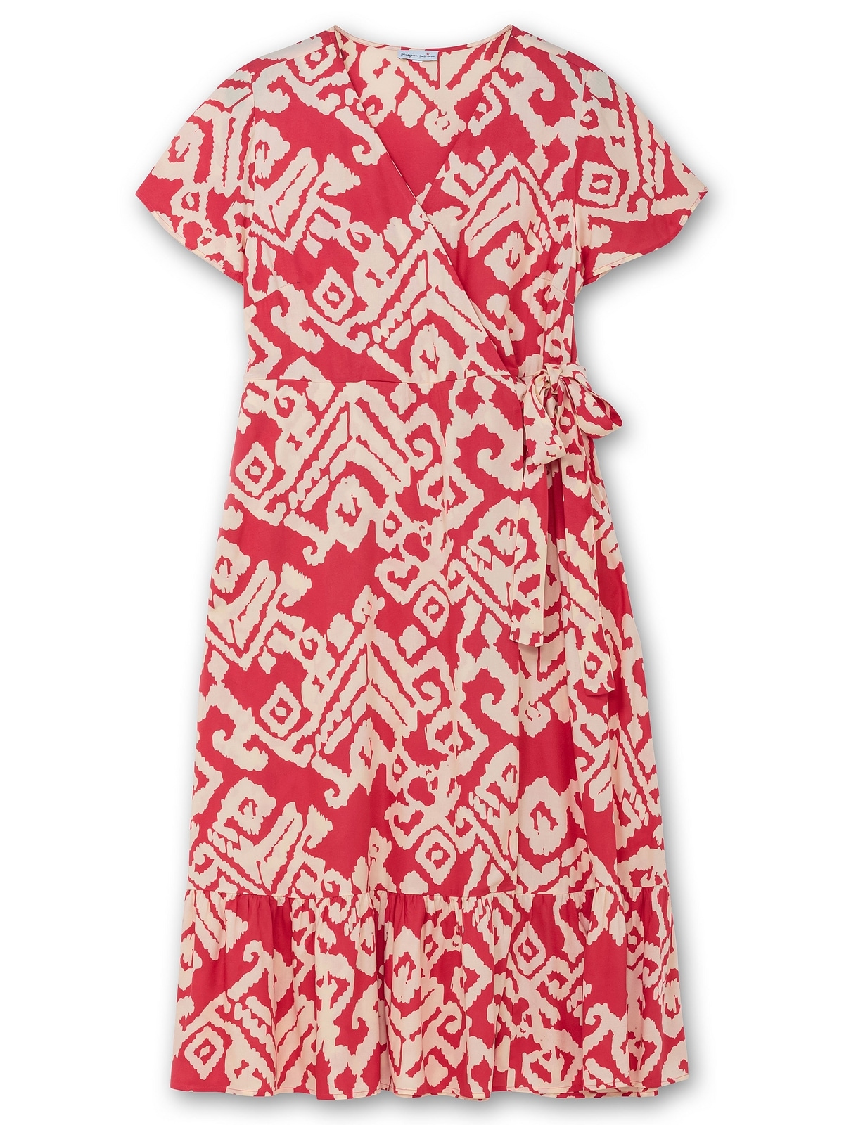 sheego by Joe Browns Maxikleid »Große Größen«, in Wickeloptik, mit Grafikprint