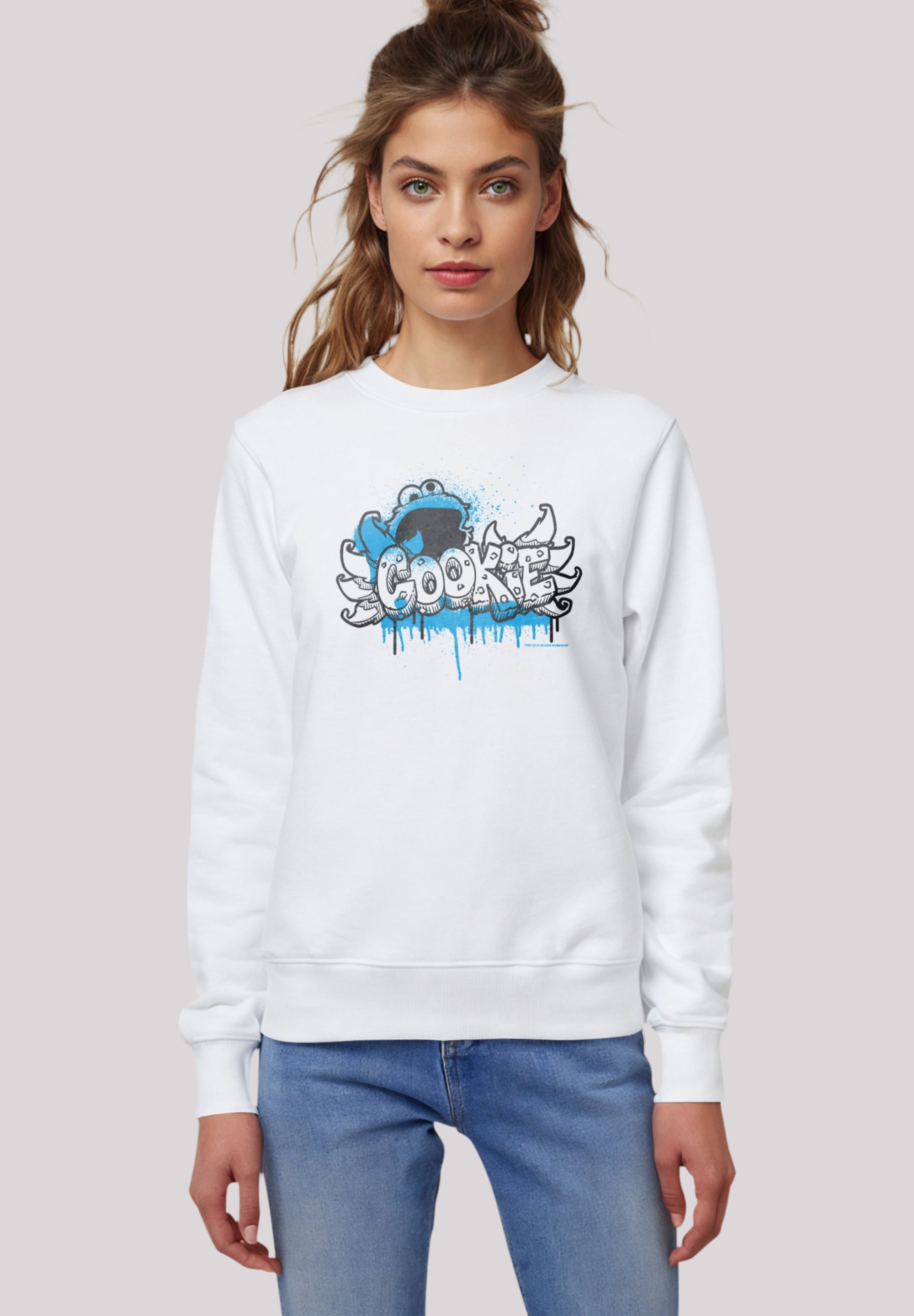 Sweatshirt »Sesamstraße Cookie Fingers Graffiti«, Premium Qualität,Nostalgie,...