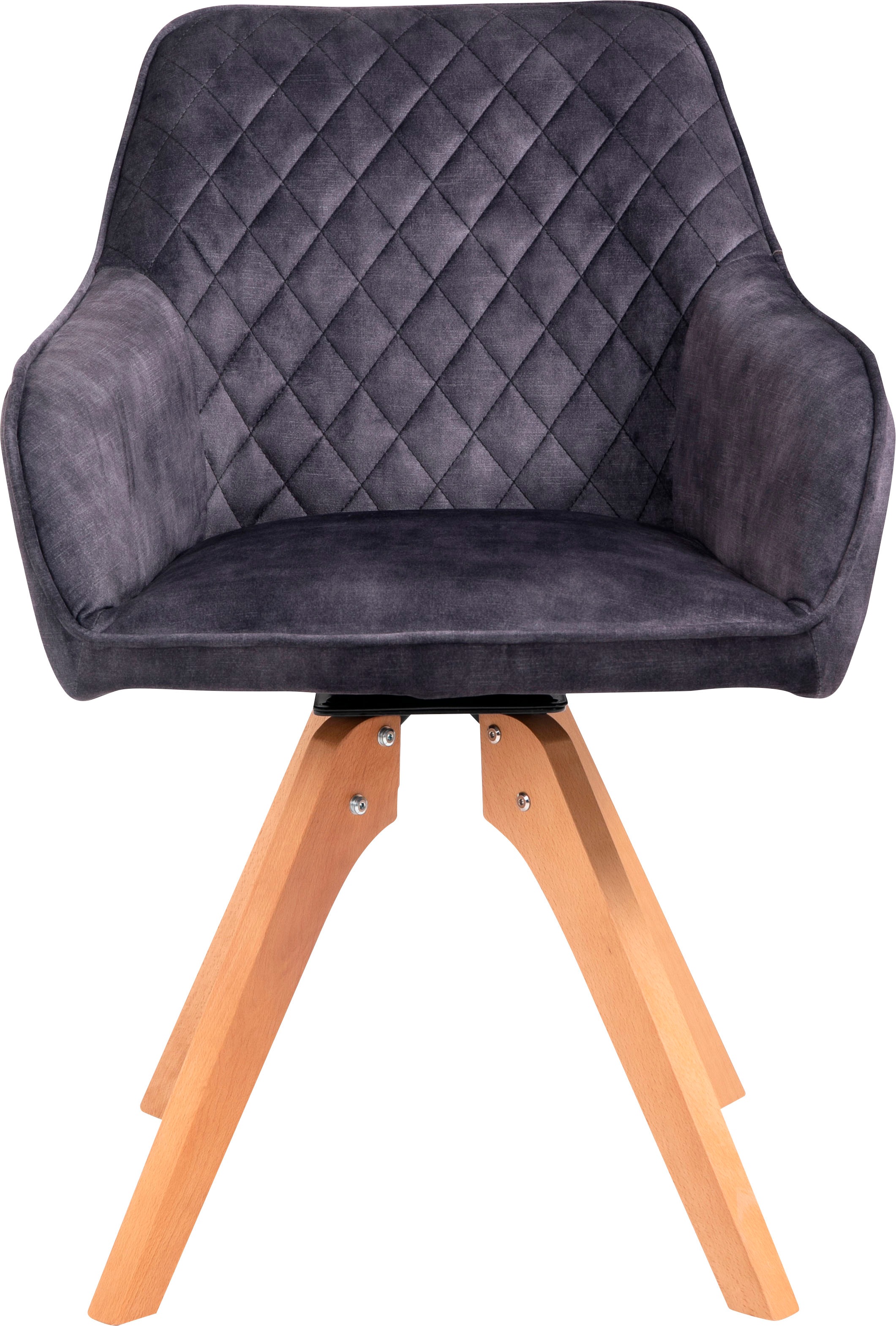 Thumbnail - SalesFever Armlehnstuhl "Växjö - Esszimmerstuhl Komfort und Stil" () 1 Stk.Sitzkomfort neu definiert: 180 Drehplatte ink...