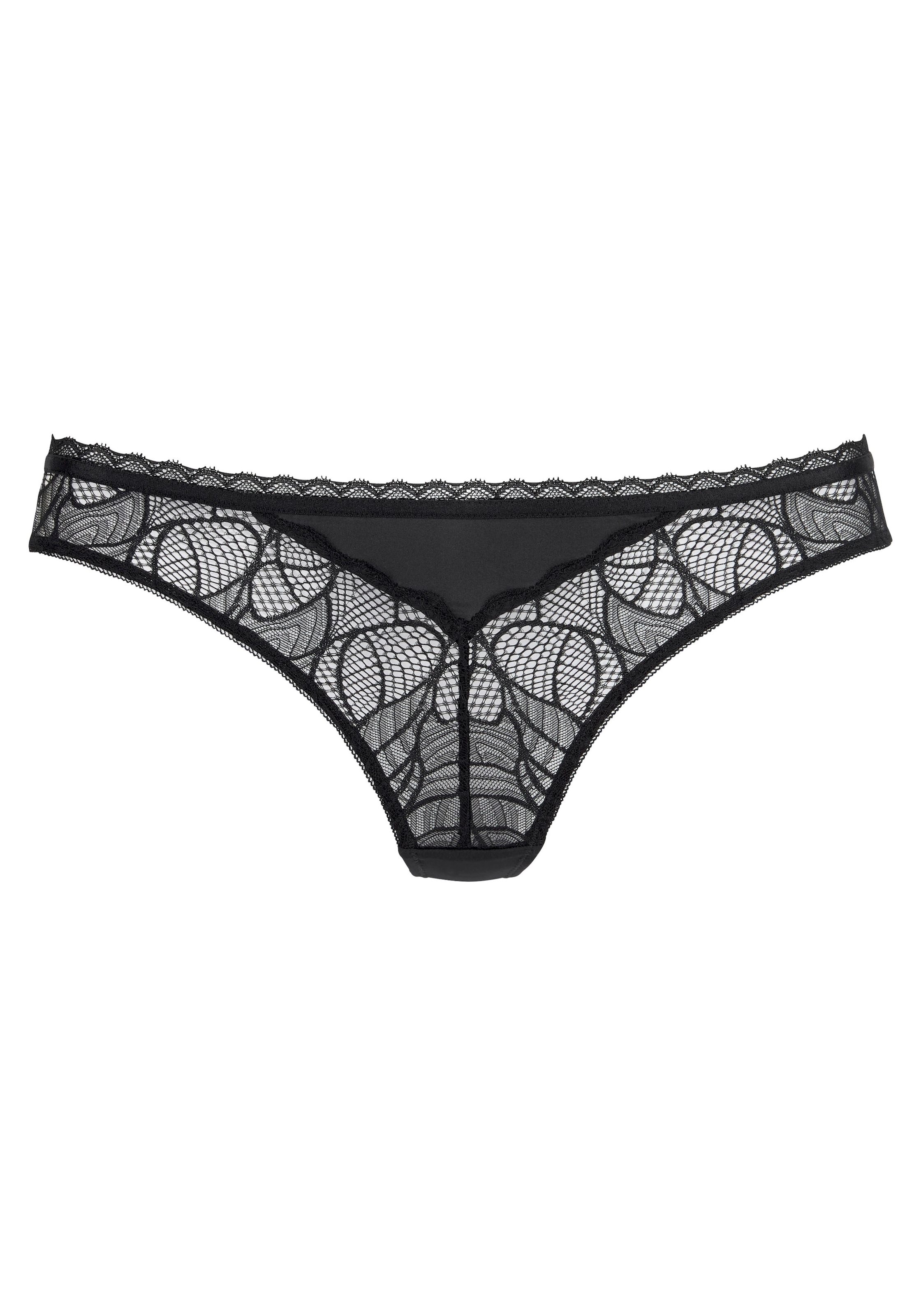 LASCANA Stringpanty "Alicia", aus dezent transparenter Spitze günstig online kaufen